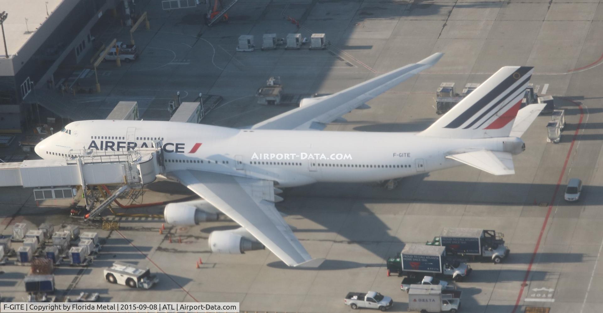 F-GITE, 1992 Boeing 747-428 C/N 25601, Air France