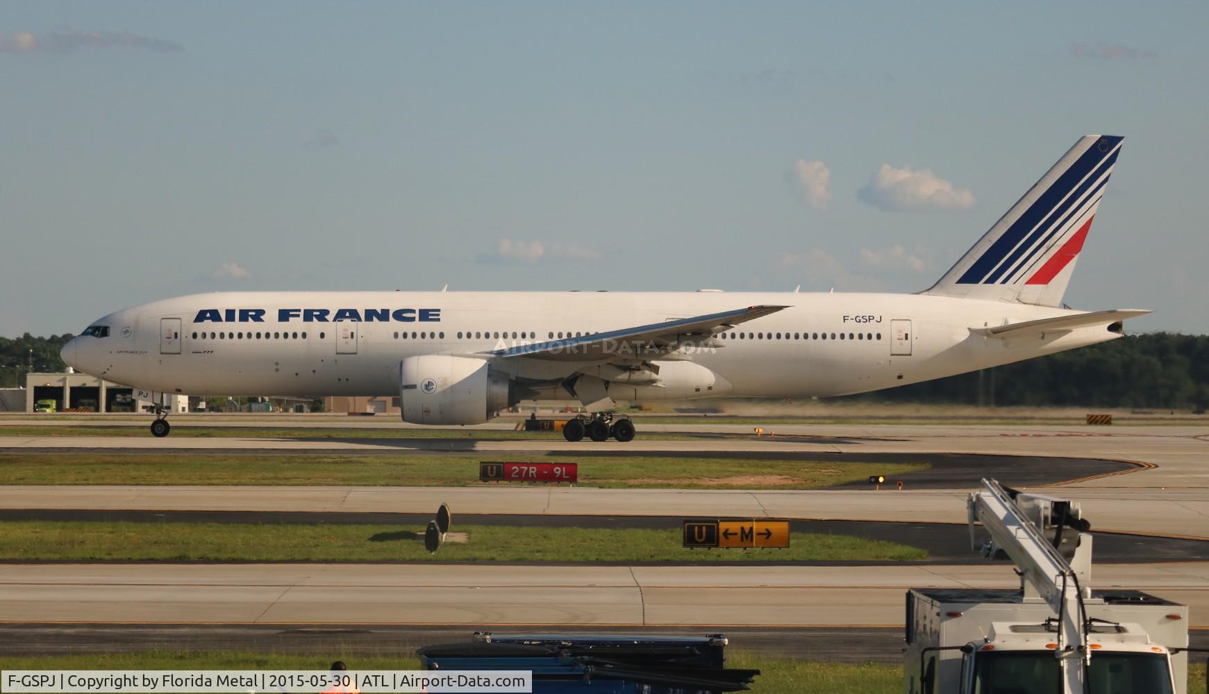 F-GSPJ, 1999 Boeing 777-228/ER C/N 29009, Air France