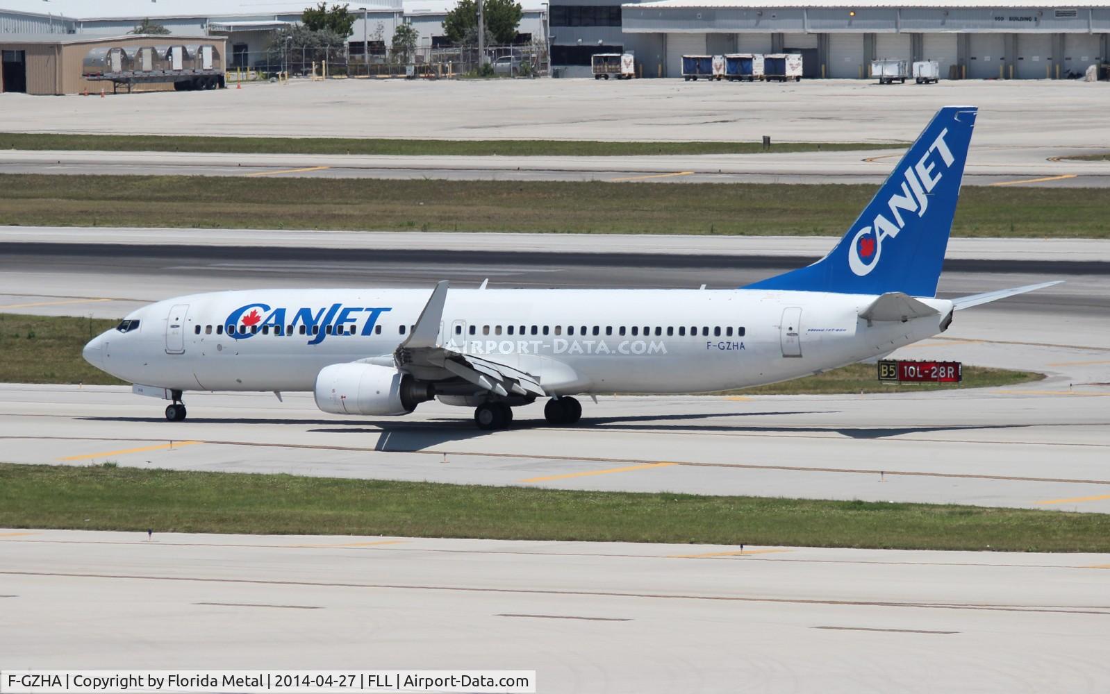 F-GZHA, 2007 Boeing 737-8GJ C/N 34901, Canjet