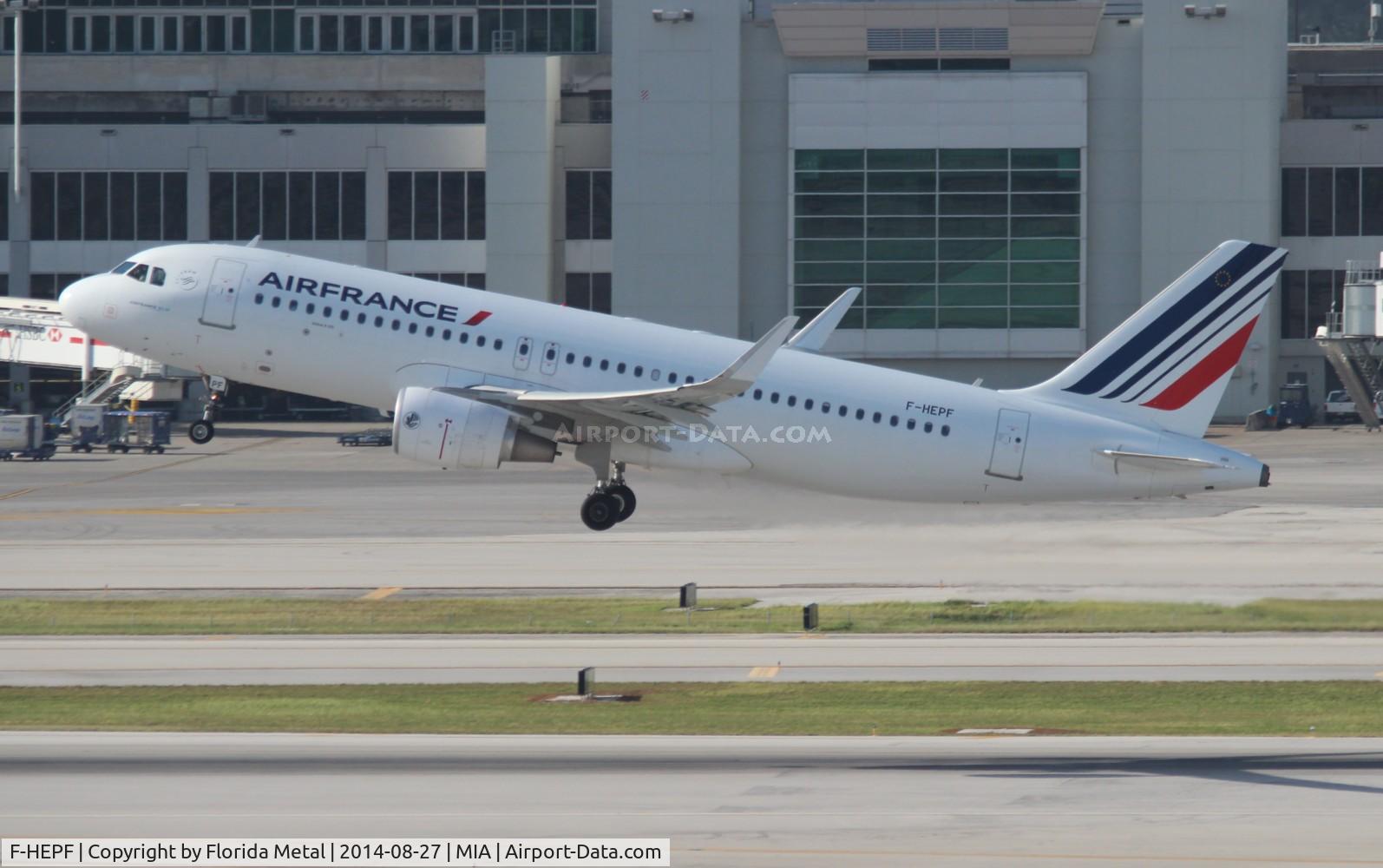 F-HEPF, 2013 Airbus A320-214 C/N 5719, Air France