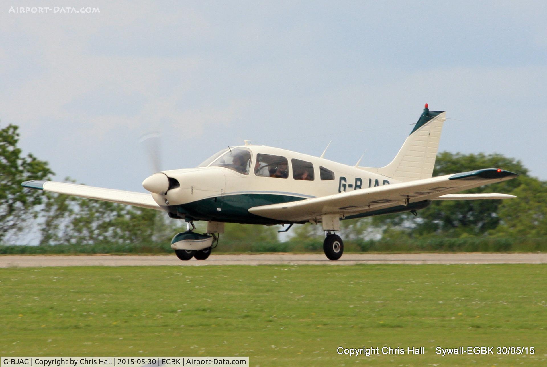 G-BJAG, 1979 Piper PA-28-181 Cherokee Archer II C/N 28-7990353, at Aeroexpo 2015