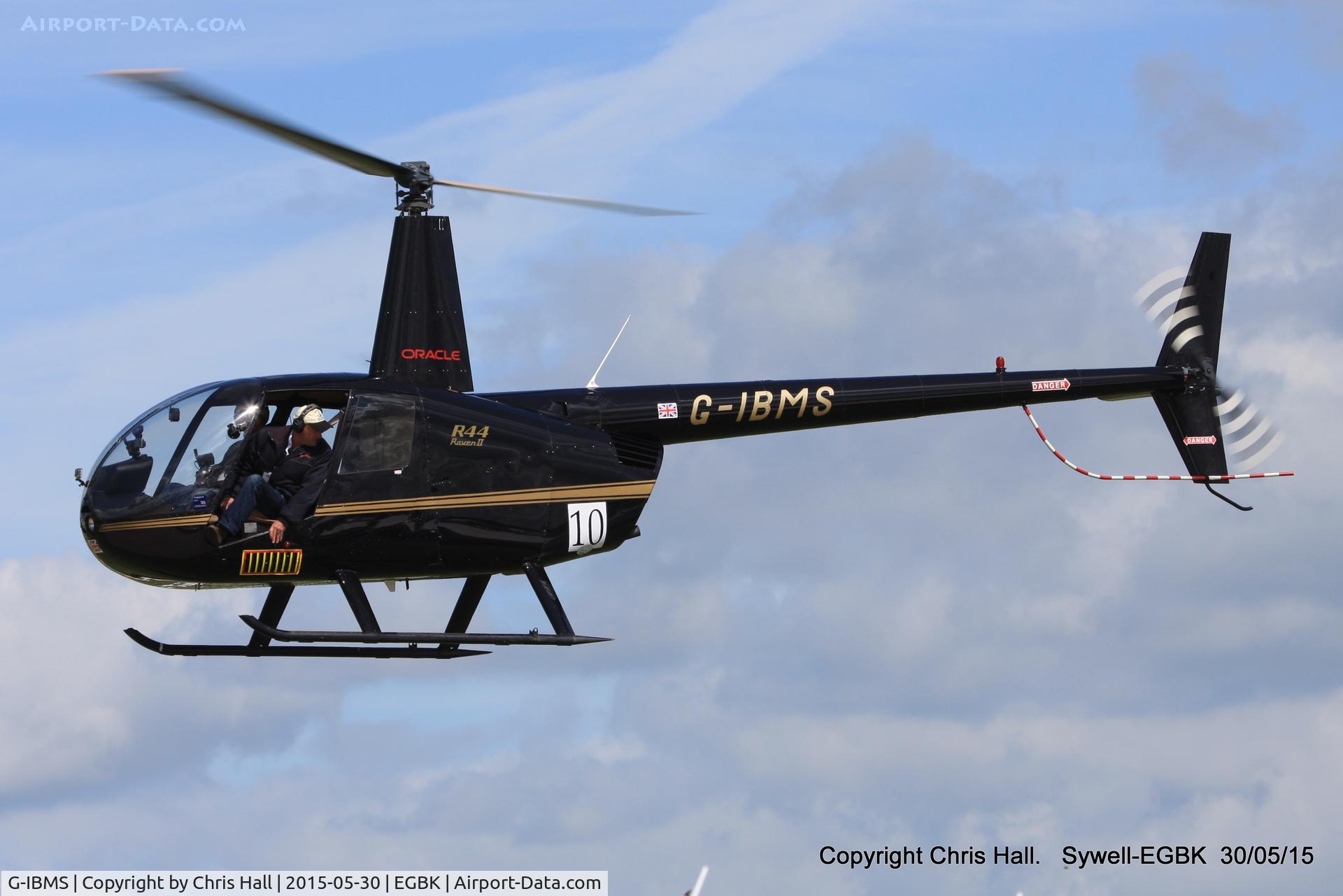G-IBMS, 2006 Robinson R44 Raven II C/N 11287, at Aeroexpo 2015