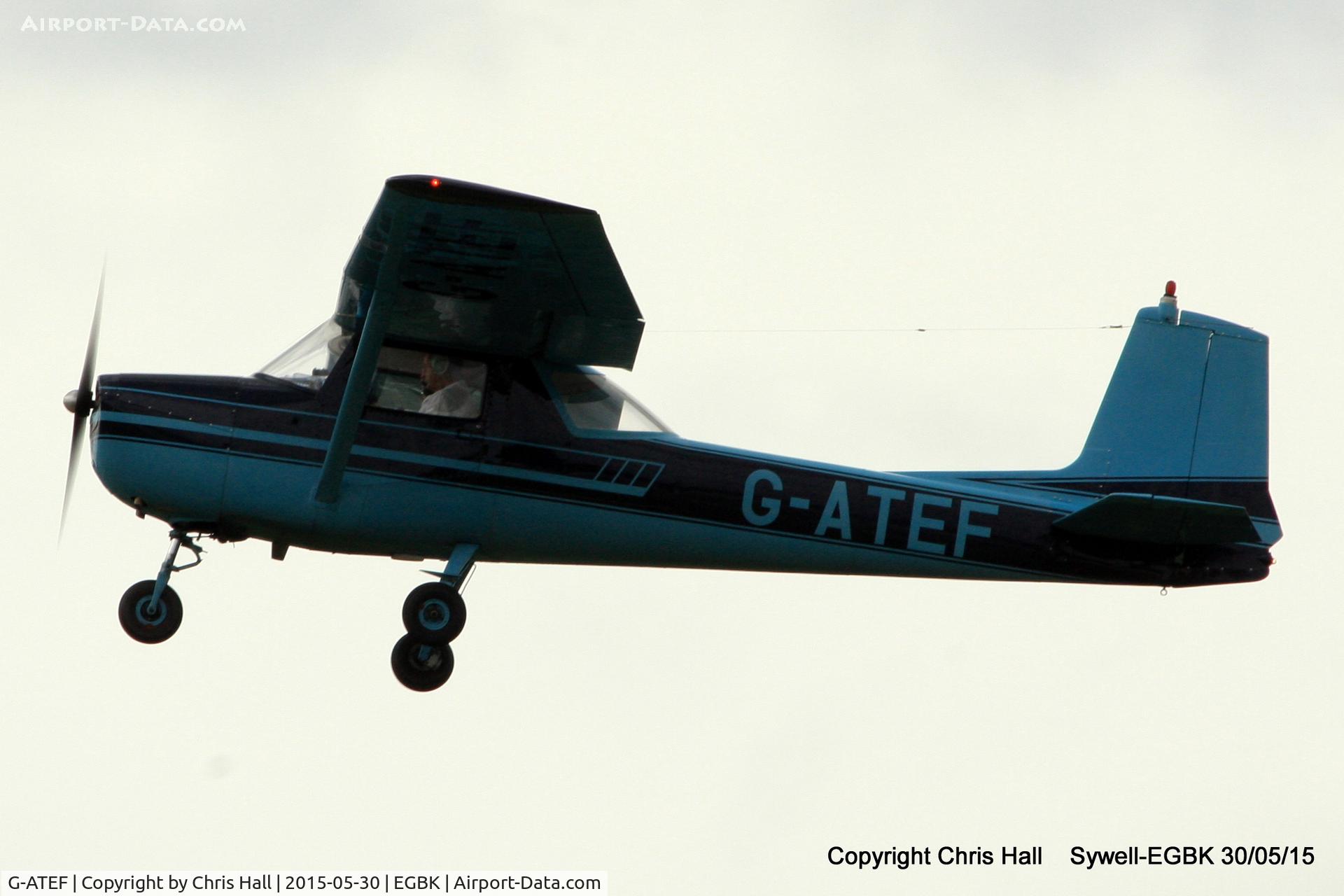 G-ATEF, 1965 Cessna 150E C/N 150-61378, at Aeroexpo 2015