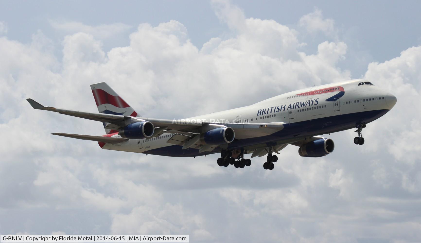 G-BNLV, 1992 Boeing 747-436 C/N 25427, British