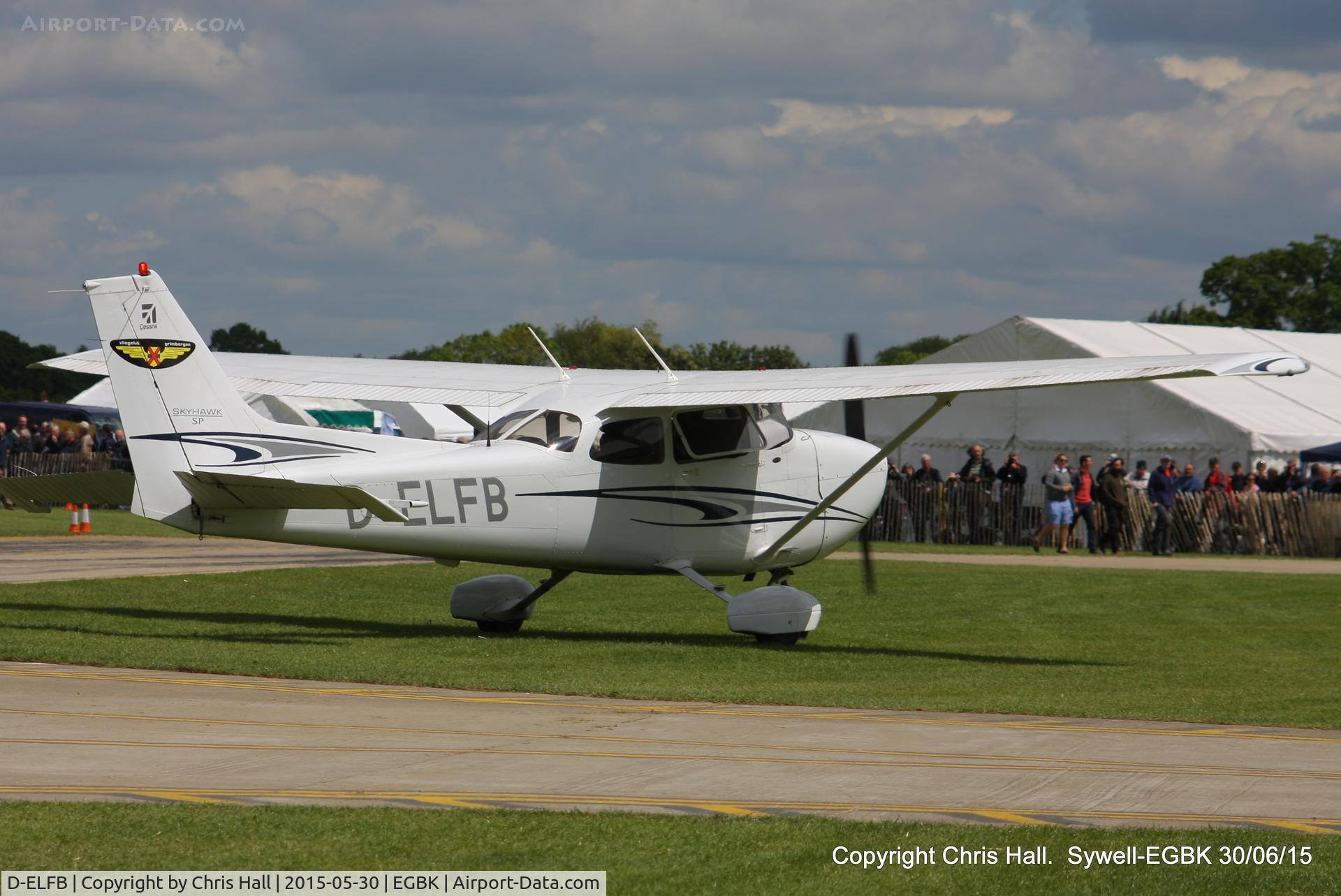 D-ELFB, 2005 Cessna 172S Skyhawk SP C/N 172S9837, at Aeroexpo 2015