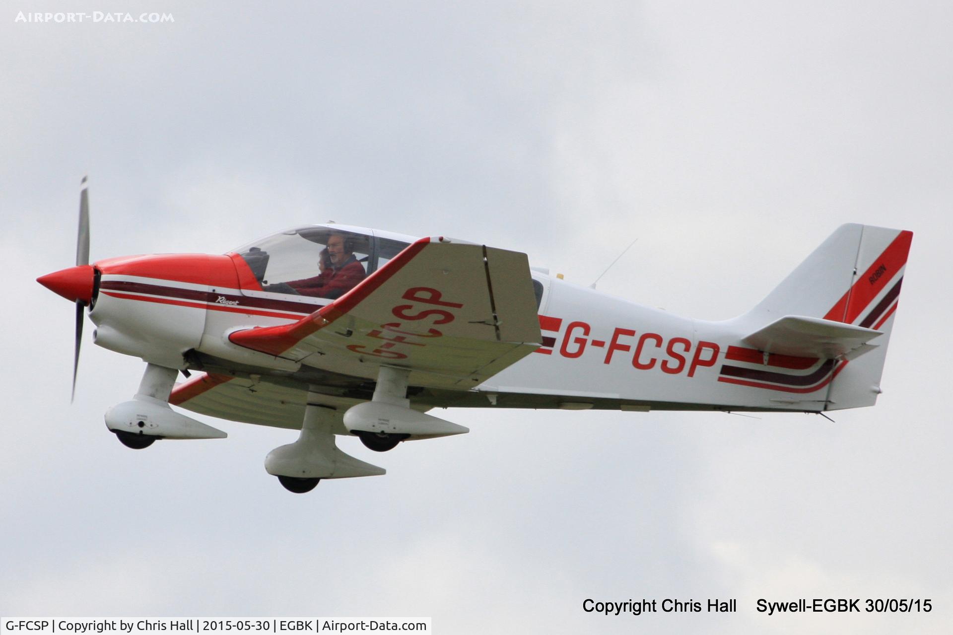 G-FCSP, 1990 Robin DR-400-180 Regent Regent C/N 2022, at Aeroexpo 2015