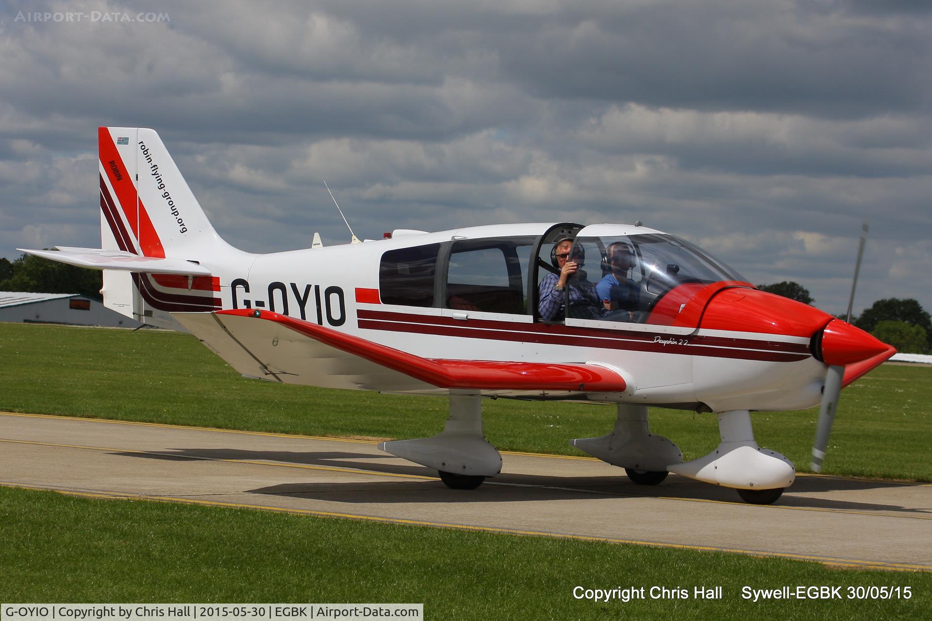 G-OYIO, 1991 Robin DR-400-120 Dauphin C/N 2038, at Aeroexpo 2015
