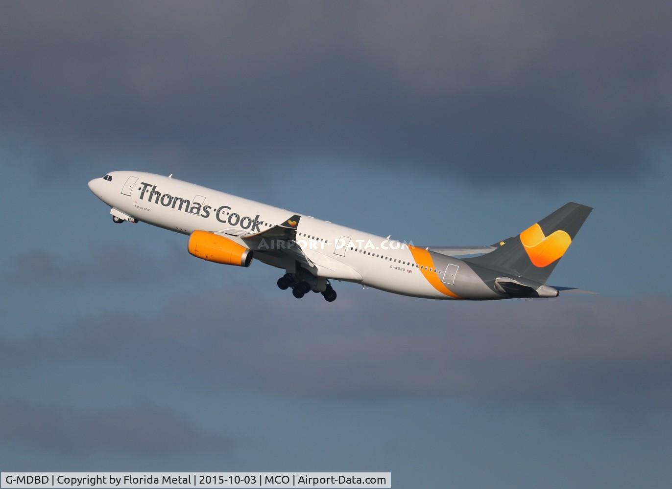 G-MDBD, 1999 Airbus A330-243 C/N 266, Thomas Cook