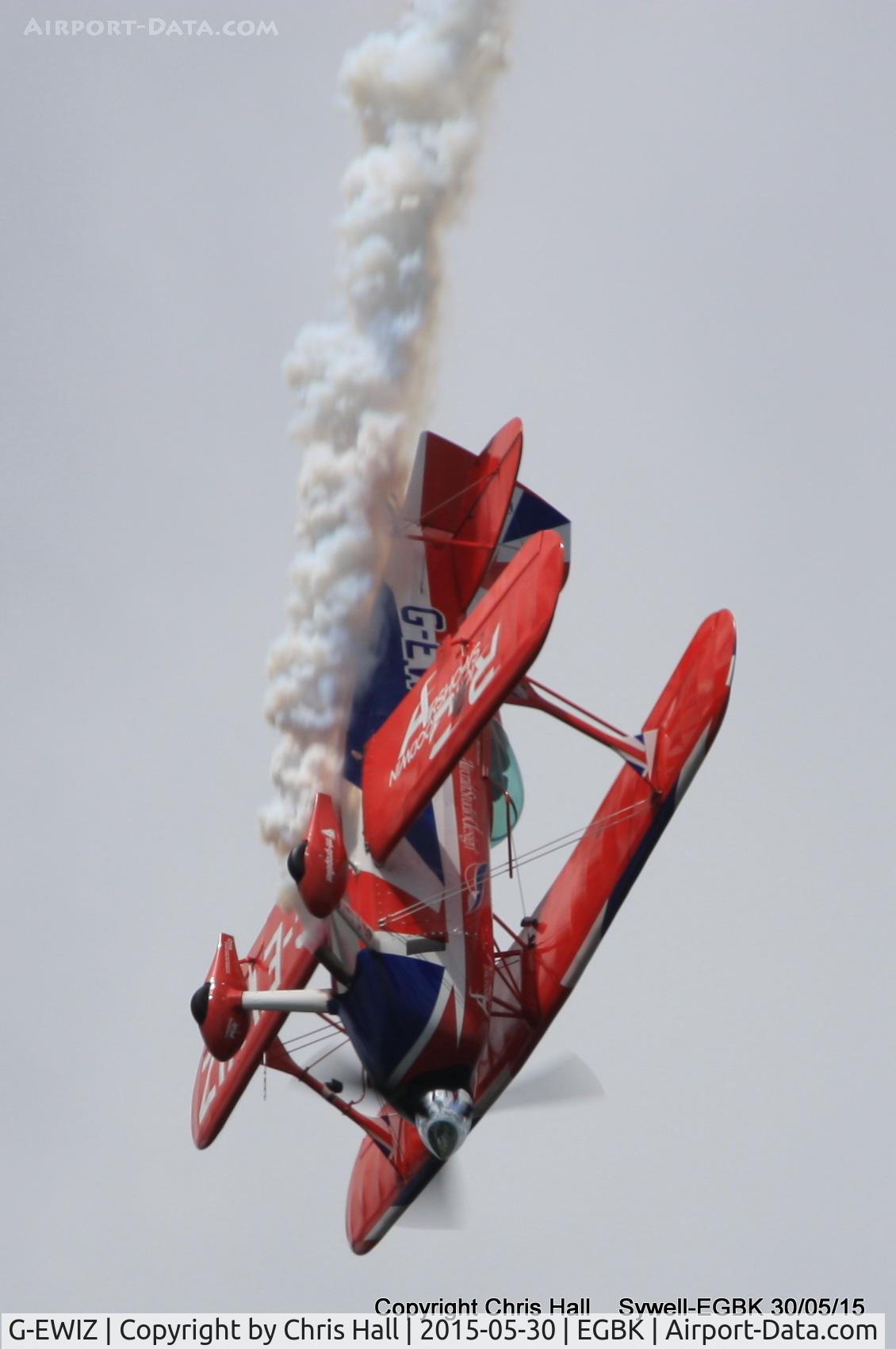 G-EWIZ, 1981 Pitts S-2S Special C/N S18, at Aeroexpo 2015