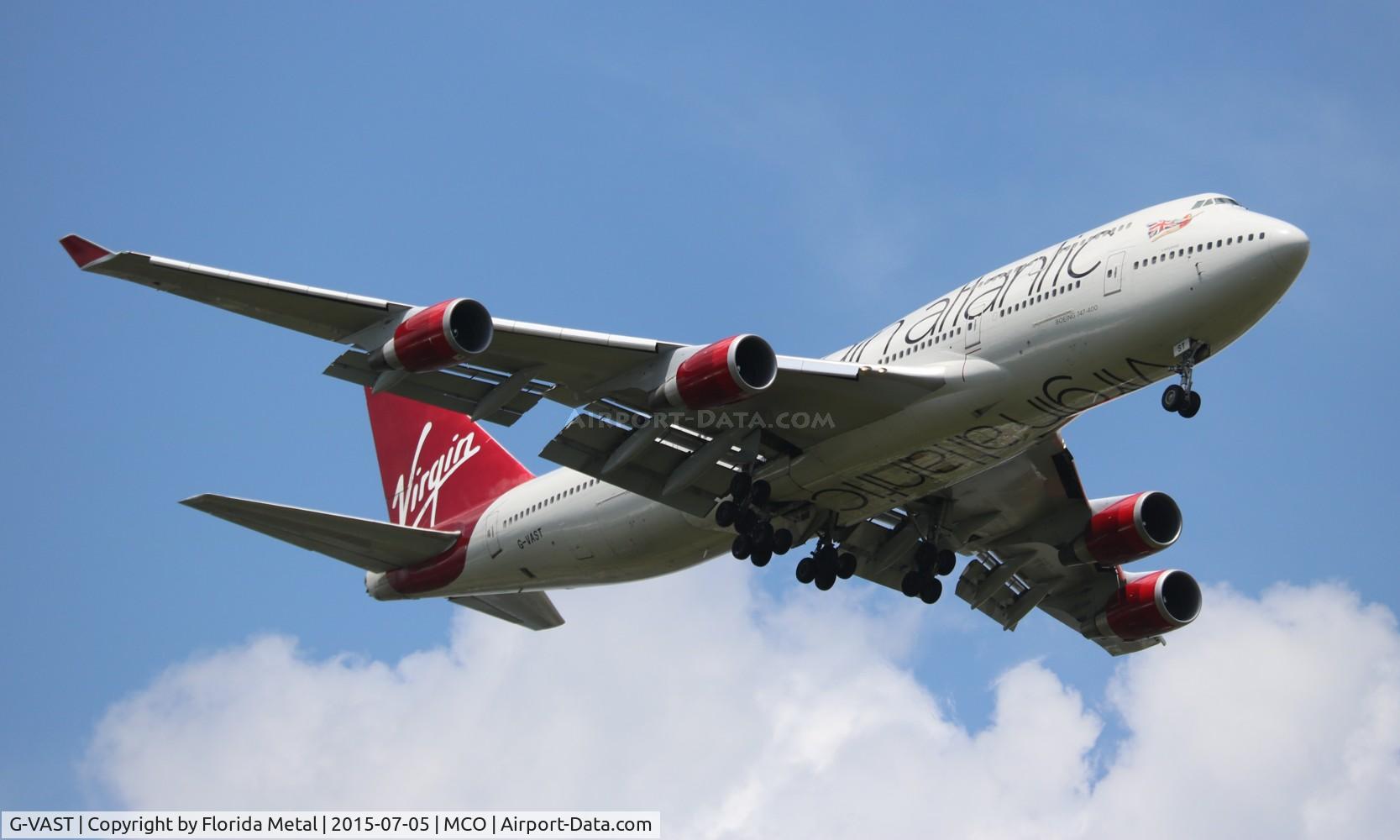 G-VAST, 1997 Boeing 747-41R C/N 28757, Virgin Atlantic