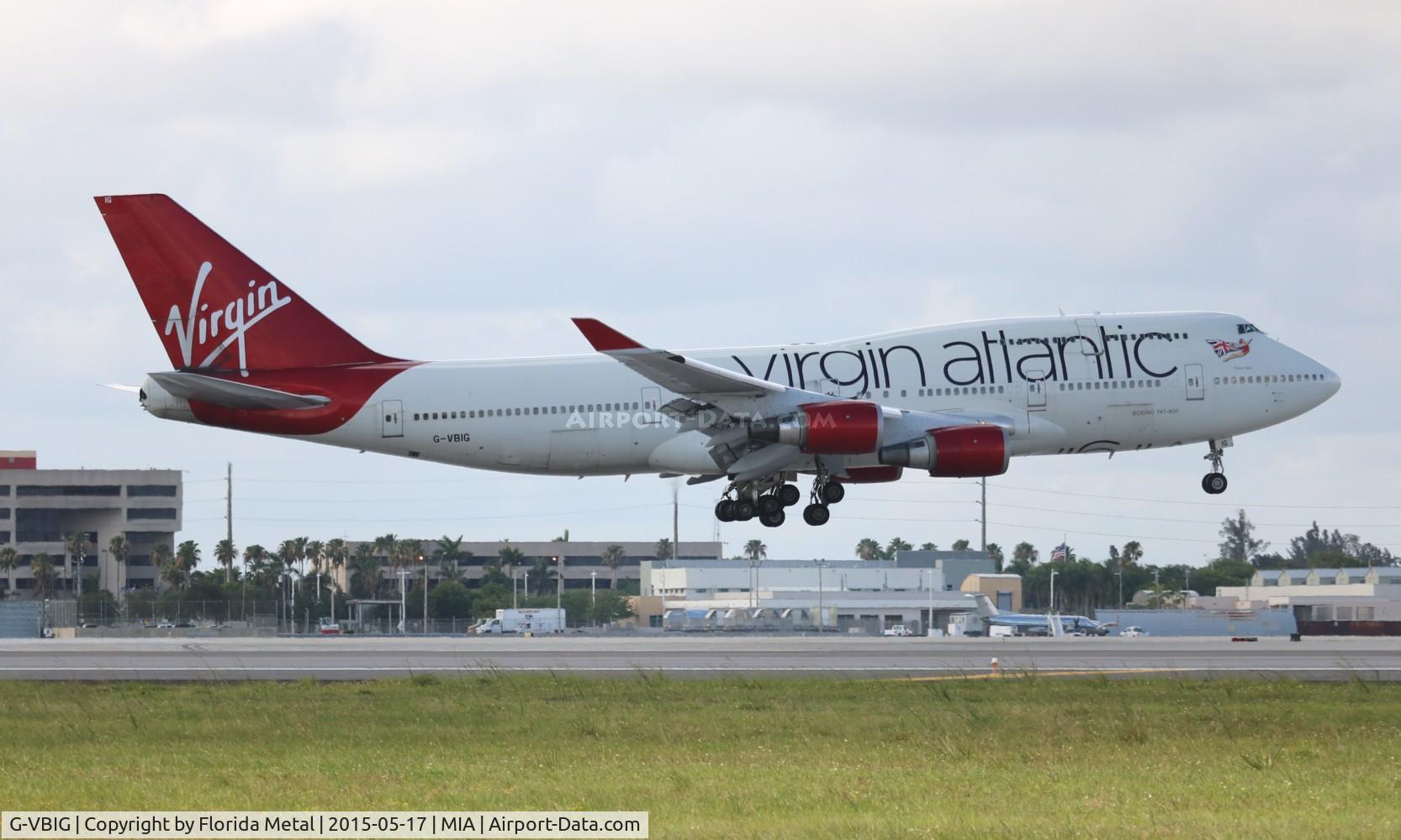 G-VBIG, 1996 Boeing 747-4Q8 C/N 26255, Virgin Atlantic