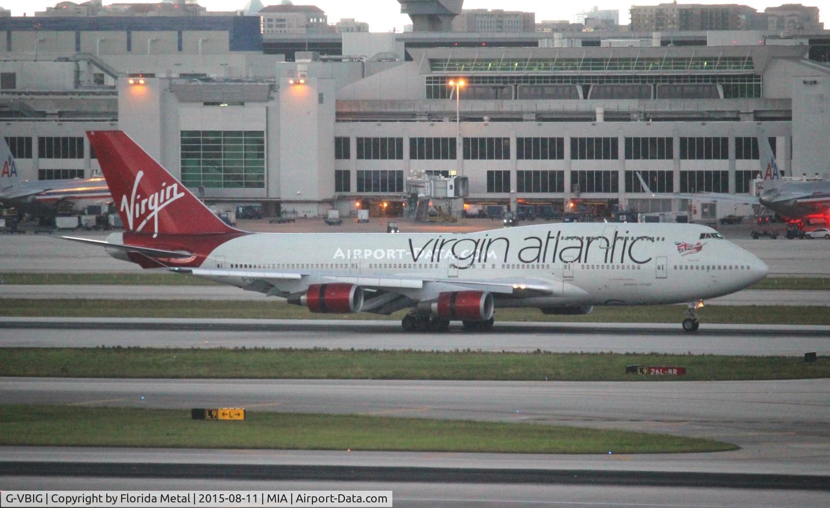 G-VBIG, 1996 Boeing 747-4Q8 C/N 26255, Virgin Atlantic