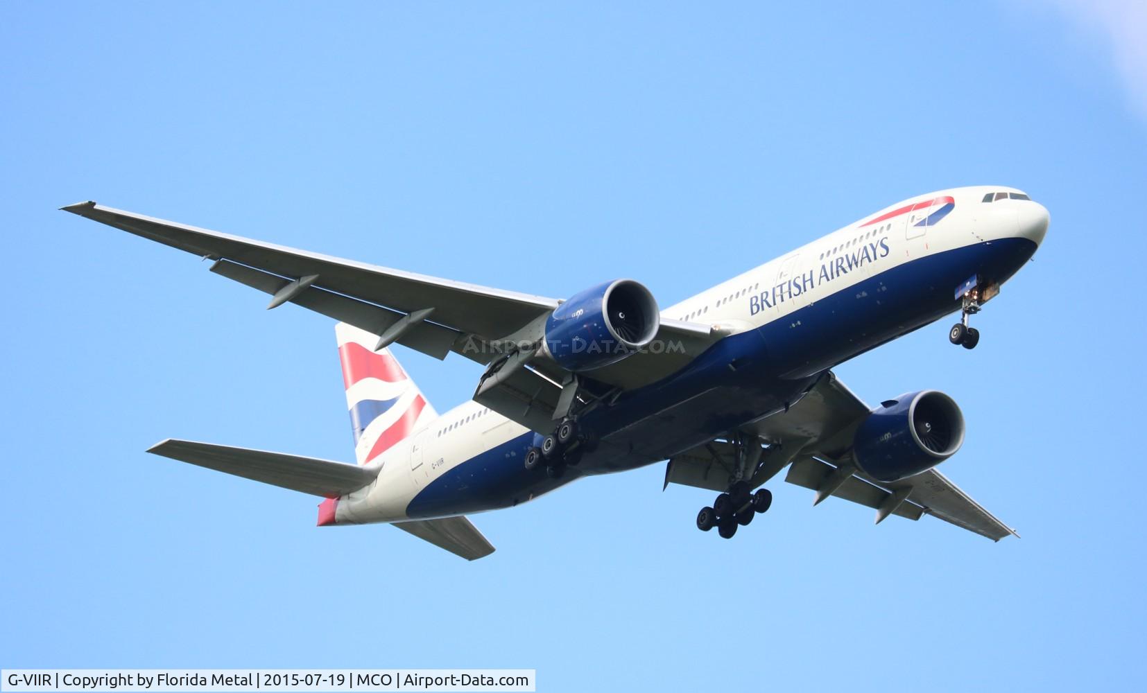 G-VIIR, 1999 Boeing 777-236 C/N 29322, British