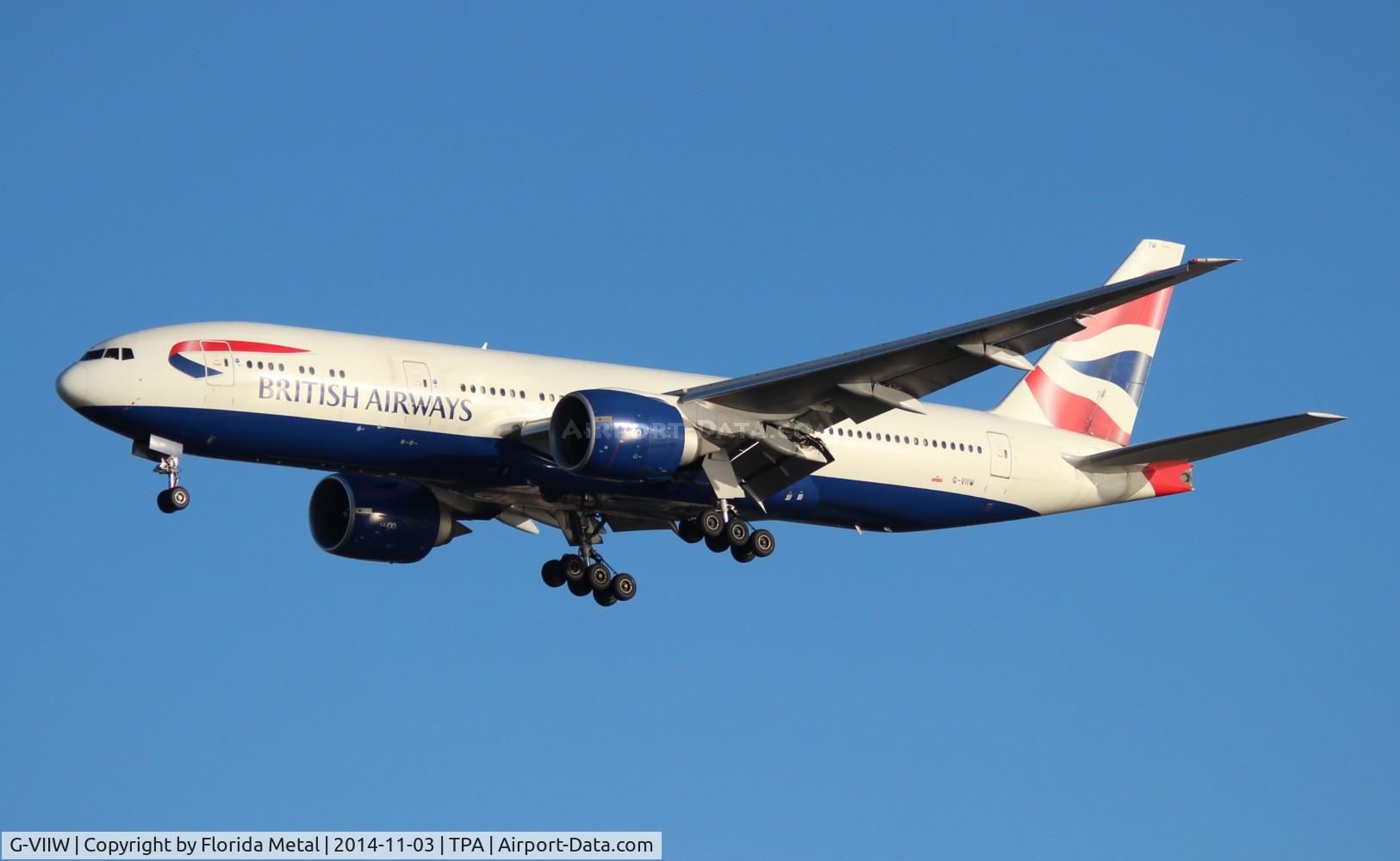 G-VIIW, 1999 Boeing 777-236 C/N 29965, British