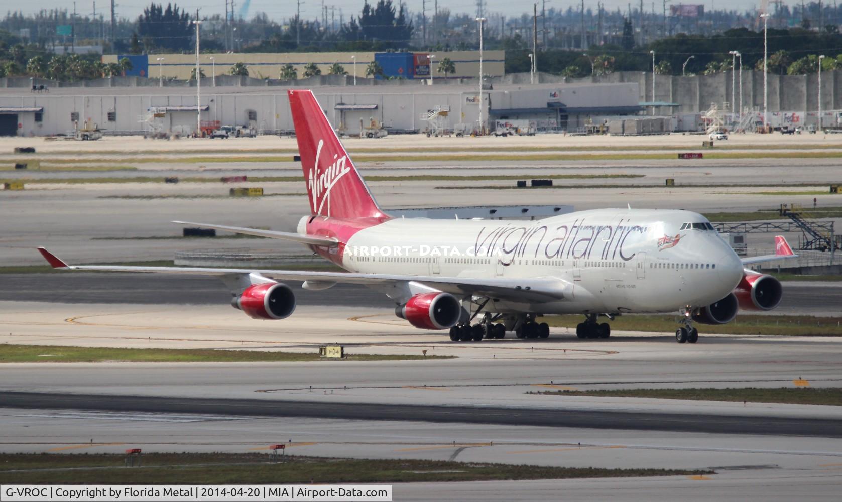 G-VROC, 2003 Boeing 747-41R C/N 32746, Virgin Atlantic