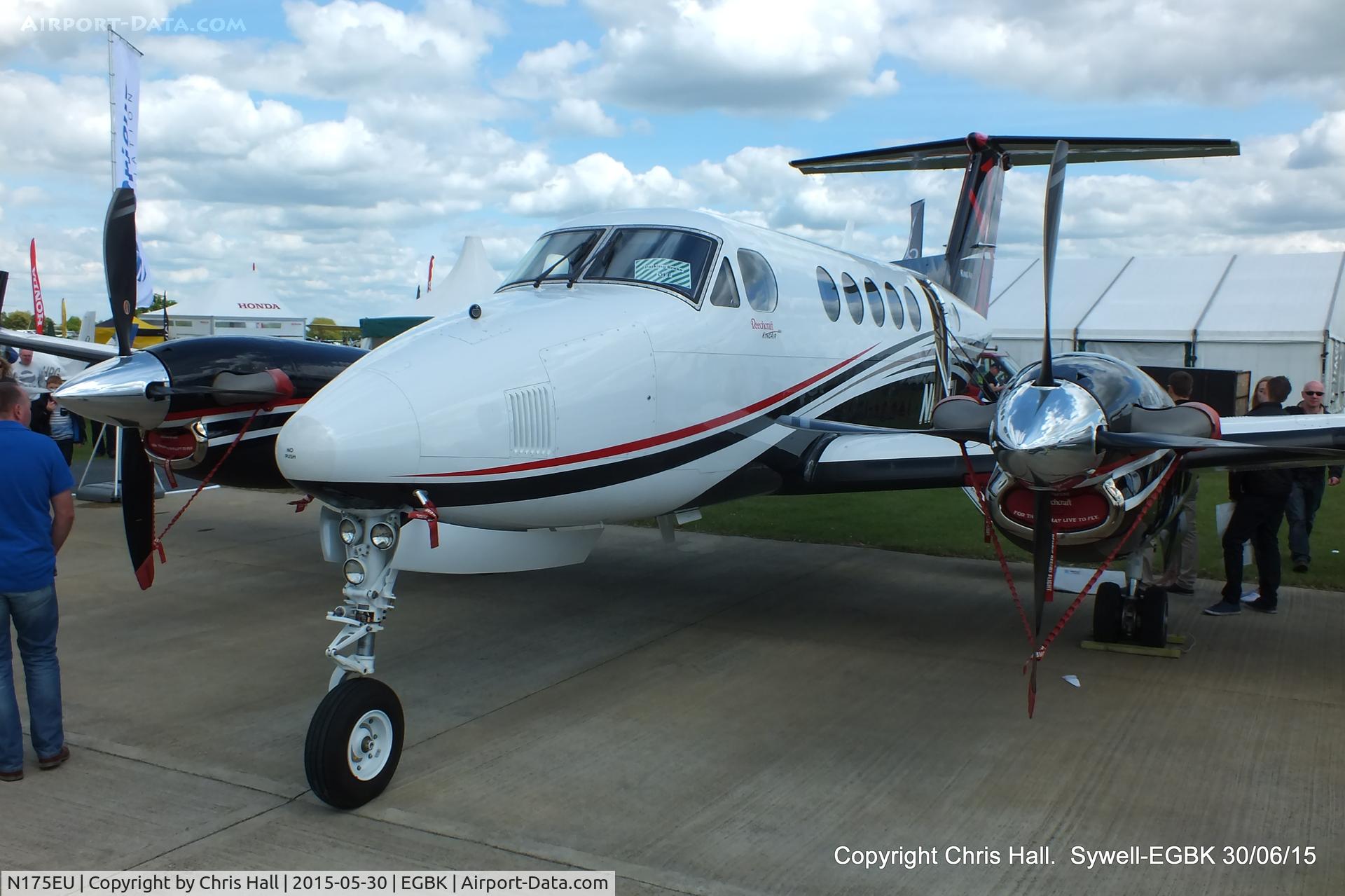 N175EU, 2013 Beechcraft B200GT King Air C/N BY-175, at Aeroexpo 2015