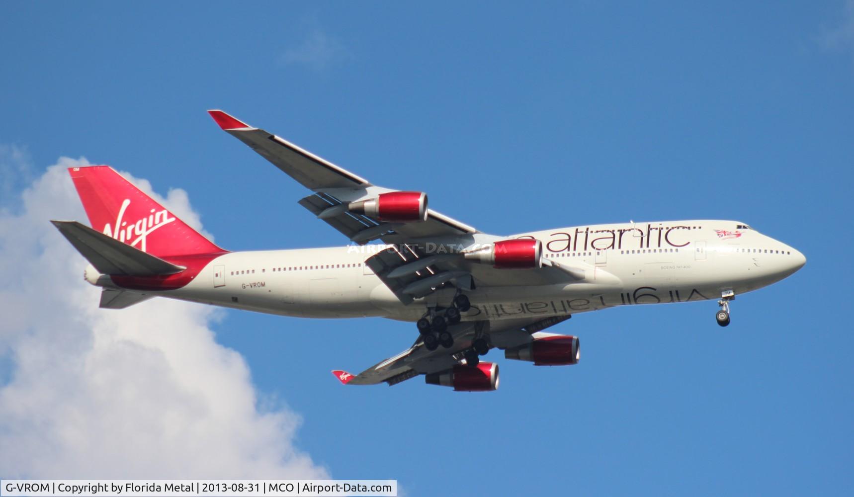 G-VROM, 2001 Boeing 747-443 C/N 32339, Virgin Atlantic