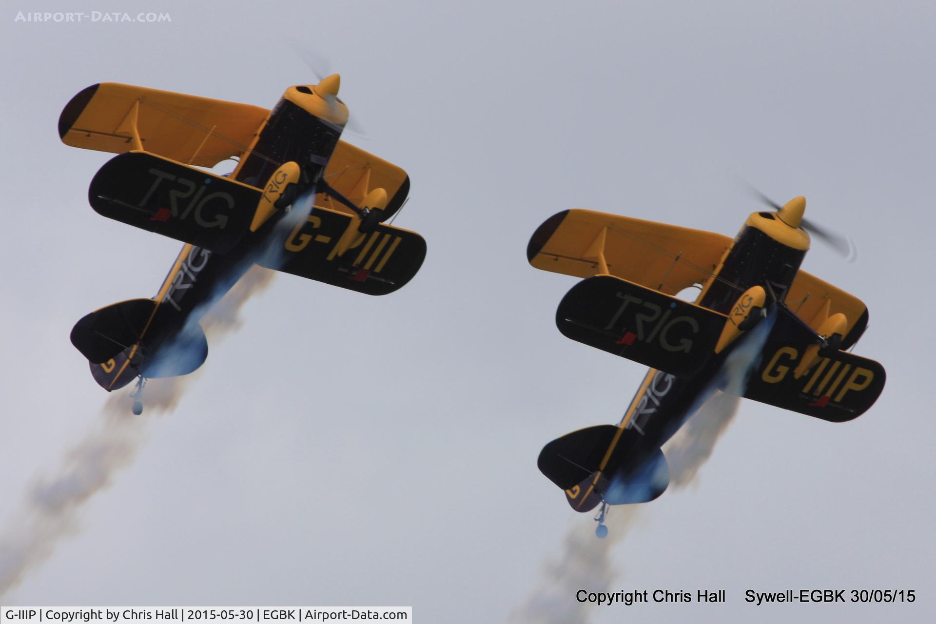 G-IIIP, 1984 Pitts S-1D Special C/N PFA 009-10195, at Aeroexpo 2015