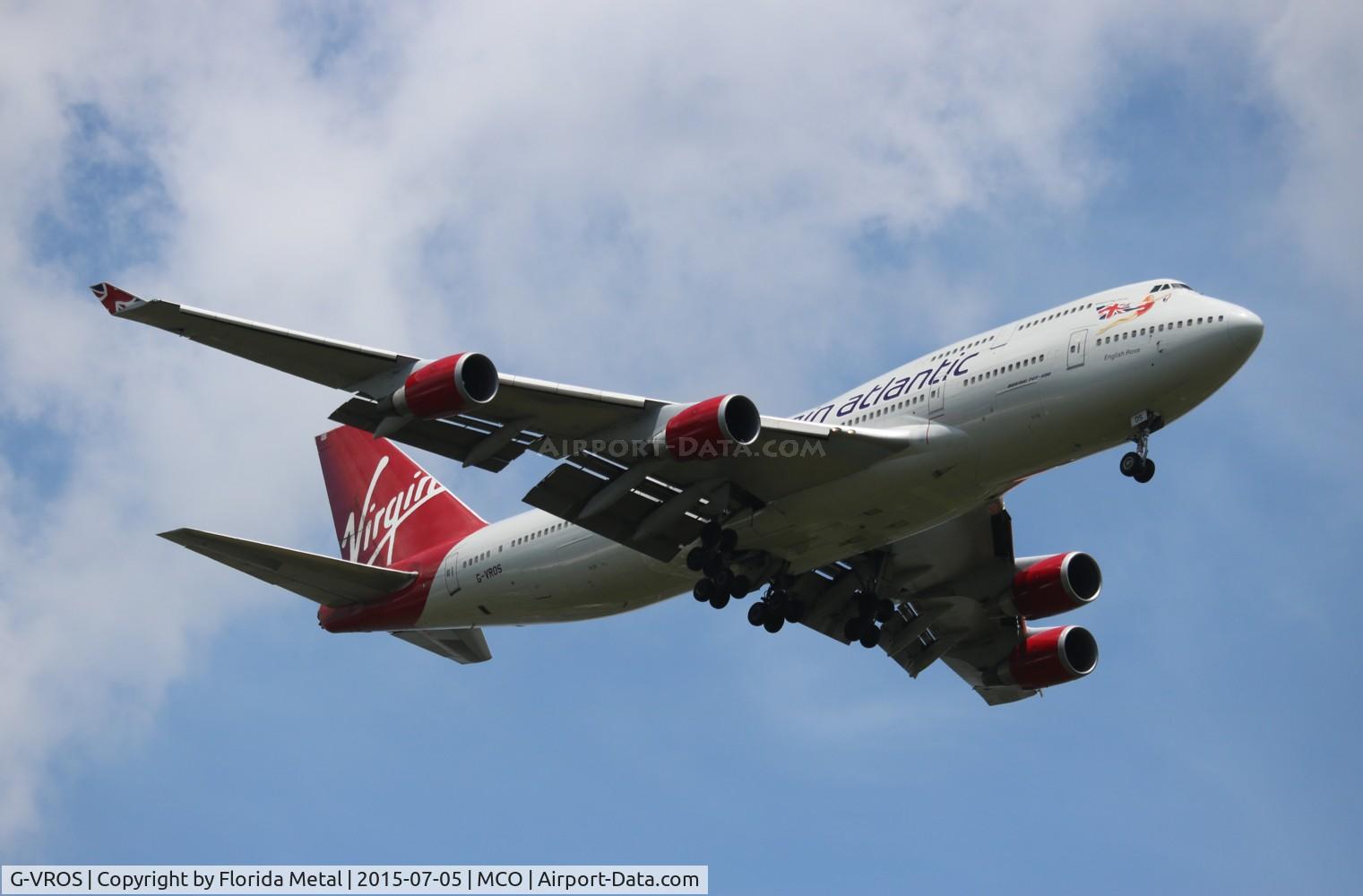 G-VROS, 2001 Boeing 747-443 C/N 30885, Virgin Atlantic