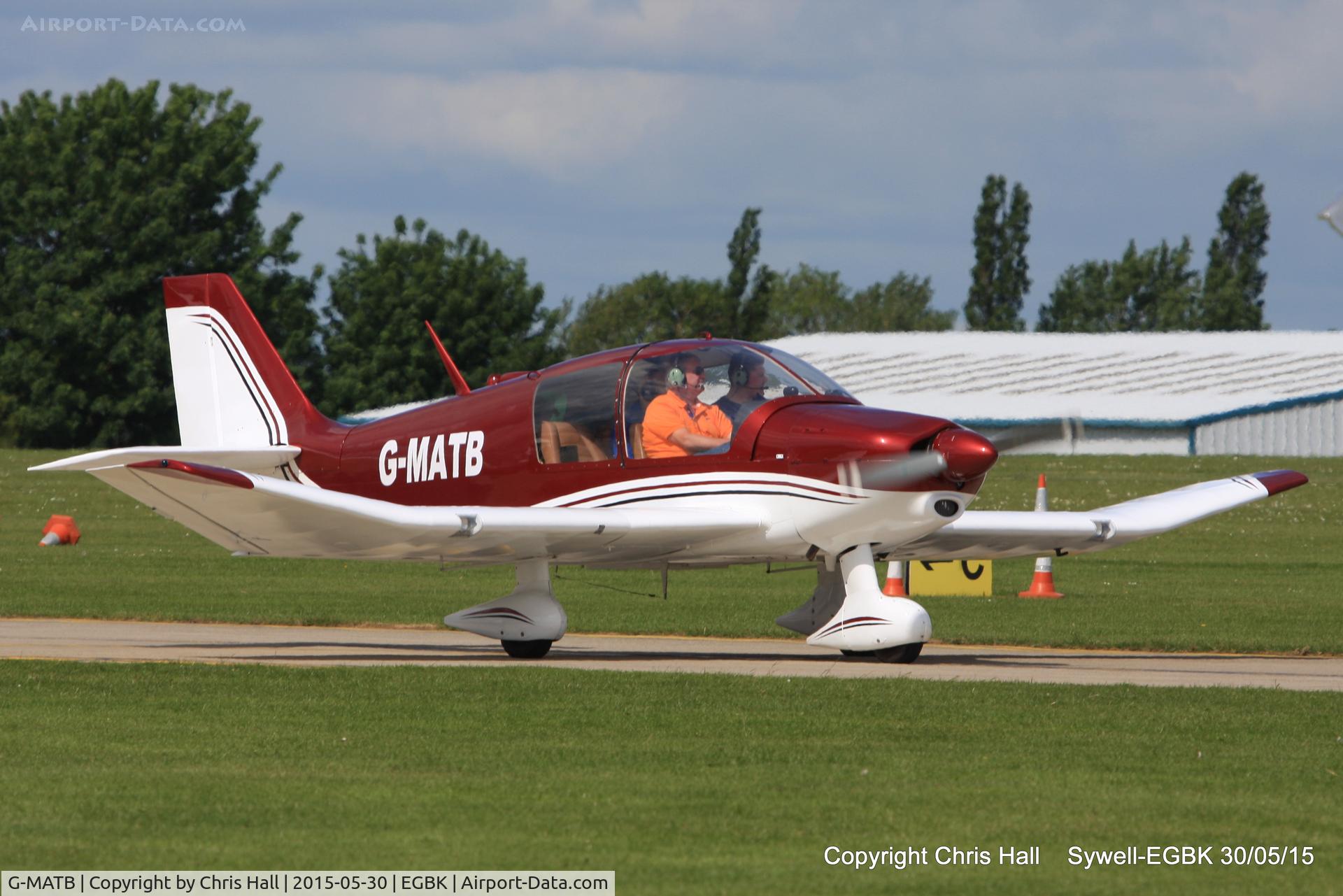 G-MATB, 1972 Robin DR-400-160 Chevalier C/N 735, at Aeroexpo 2015