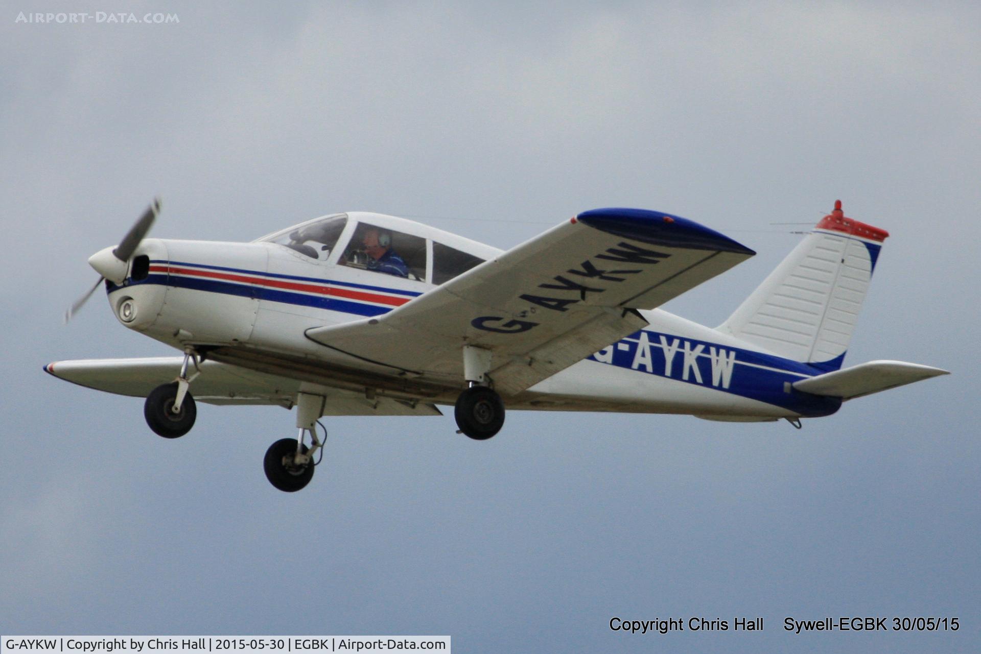 G-AYKW, 1970 Piper PA-28-140 Cherokee C/N 28-26931, at Aeroexpo 2015