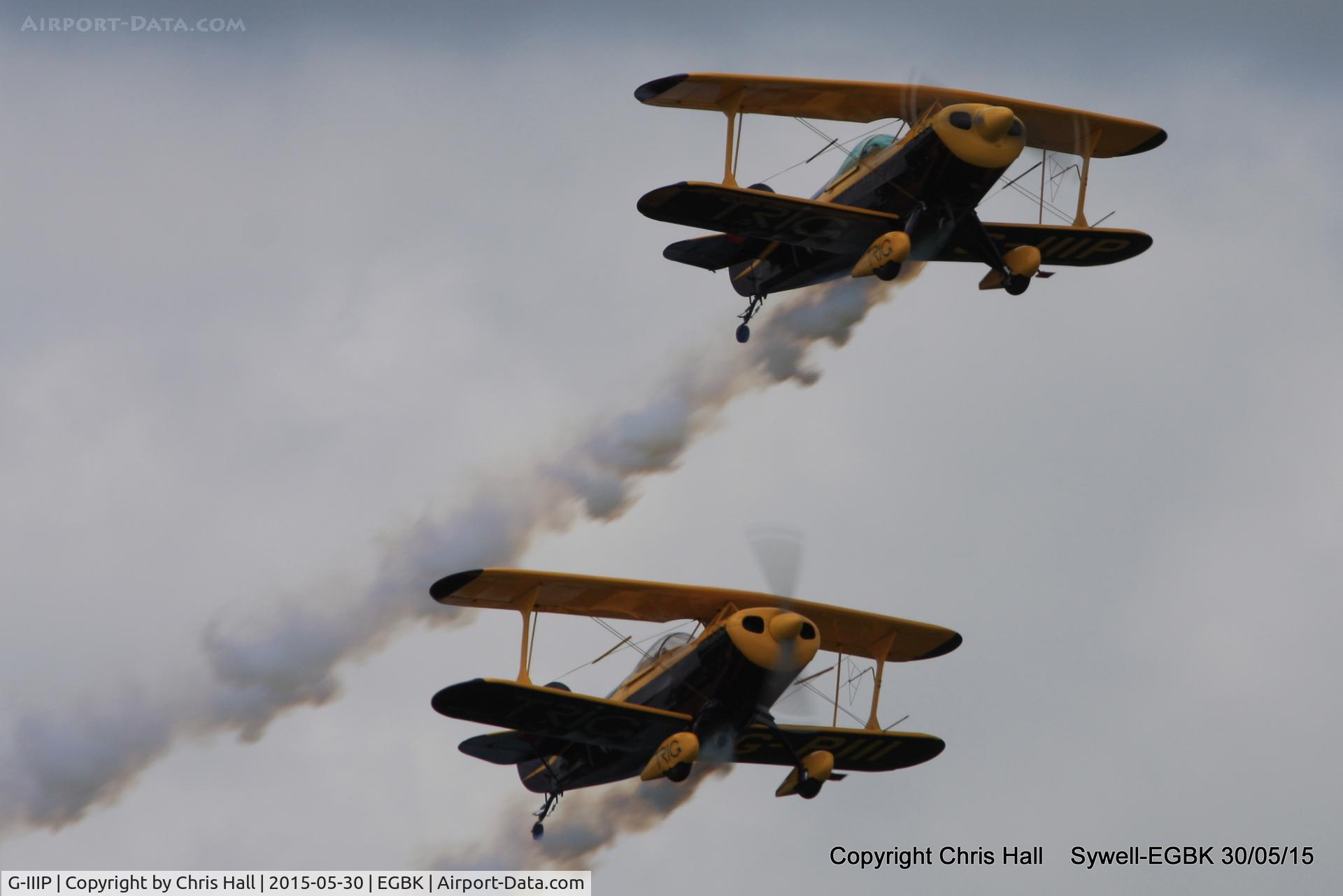 G-IIIP, 1984 Pitts S-1D Special C/N PFA 009-10195, at Aeroexpo 2015
