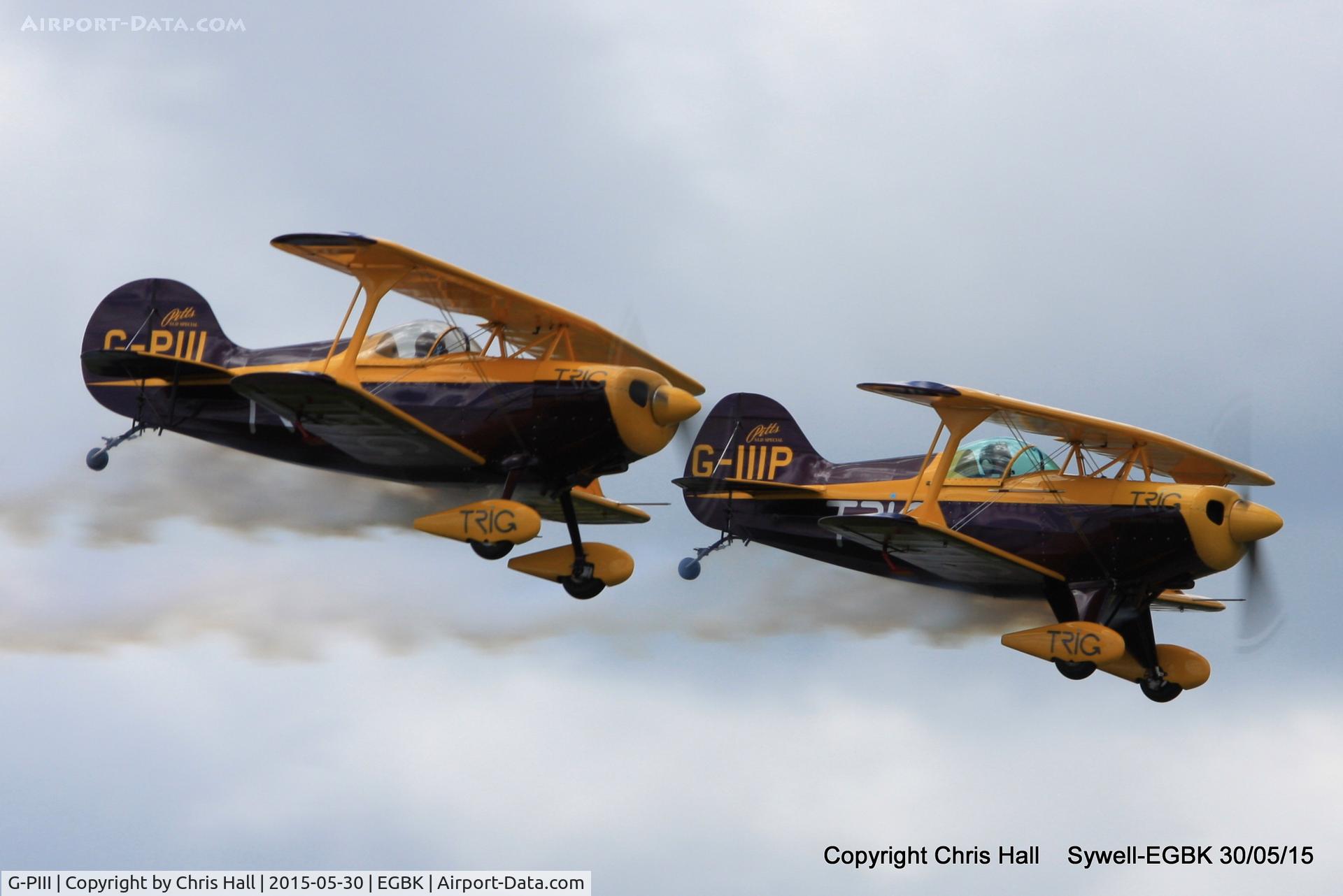 G-PIII, 1981 Pitts S-1D Special C/N PFA 009-10156, at Aeroexpo 2015