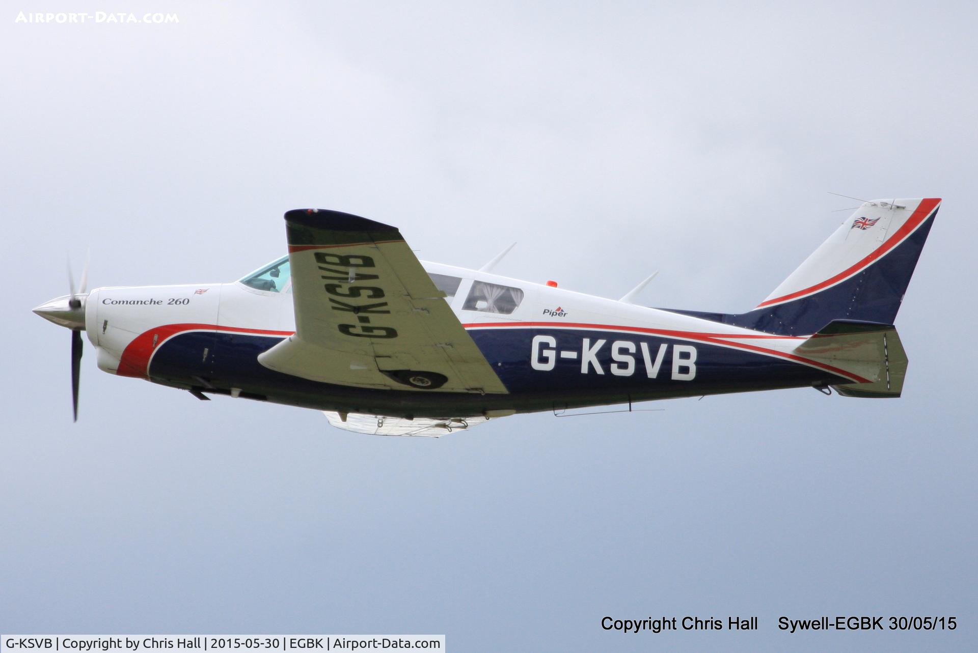 G-KSVB, 1967 Piper PA-24-260 Comanche B C/N 24-4657, at Aeroexpo 2015
