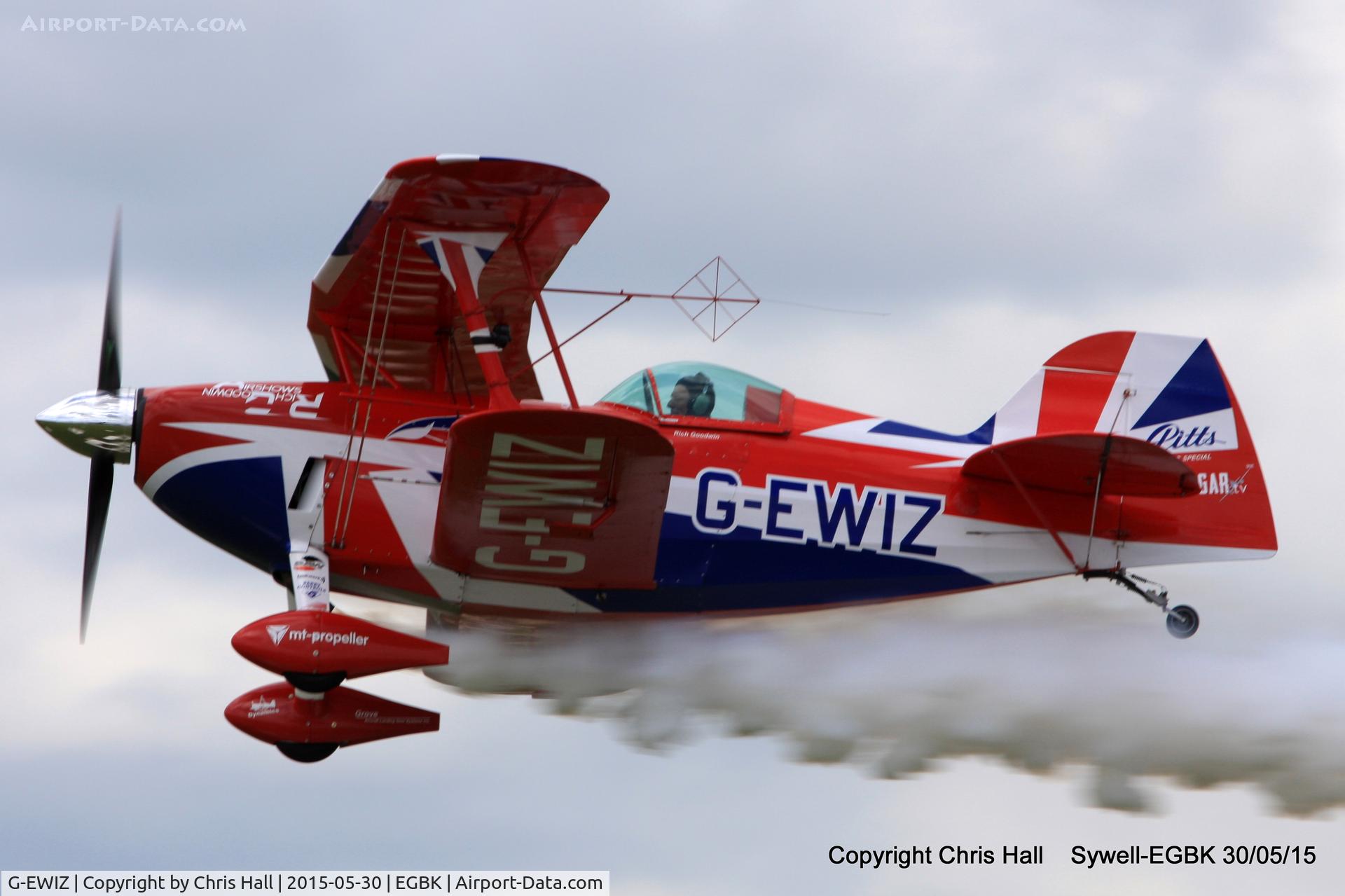 G-EWIZ, 1981 Pitts S-2S Special C/N S18, at Aeroexpo 2015