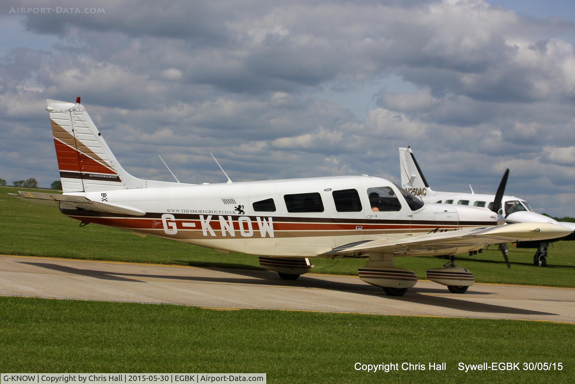 G-KNOW, 1978 Piper PA-32-300 Cherokee Six Cherokee Six C/N 32-7840111, at Aeroexpo 2015