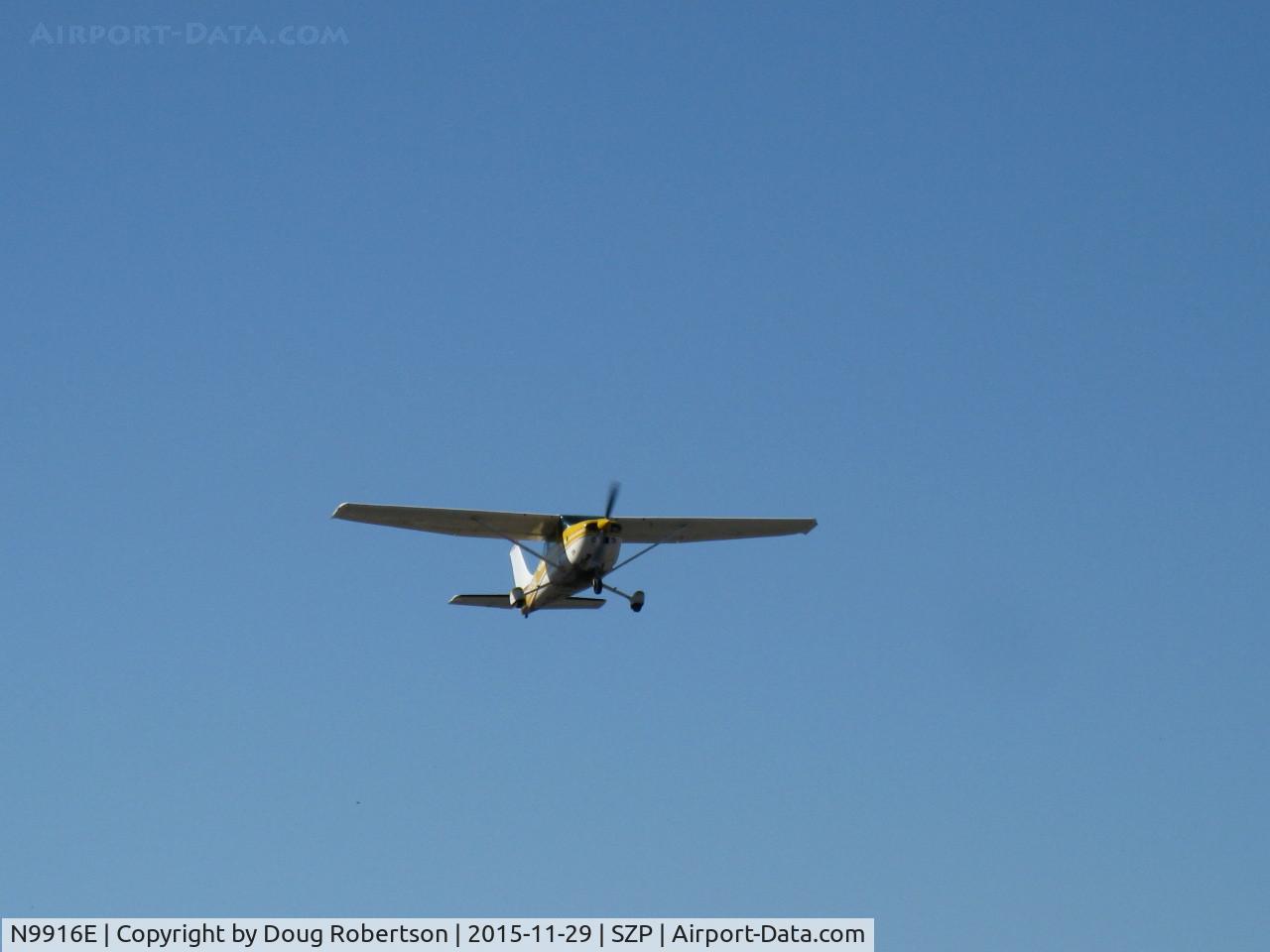 N9916E, 1975 Cessna 182P Skylane C/N 18263976, 1975 Cessna 182P SKYLANE, Continental O-470-S 230 Hp, takeoff climb Rwy 22