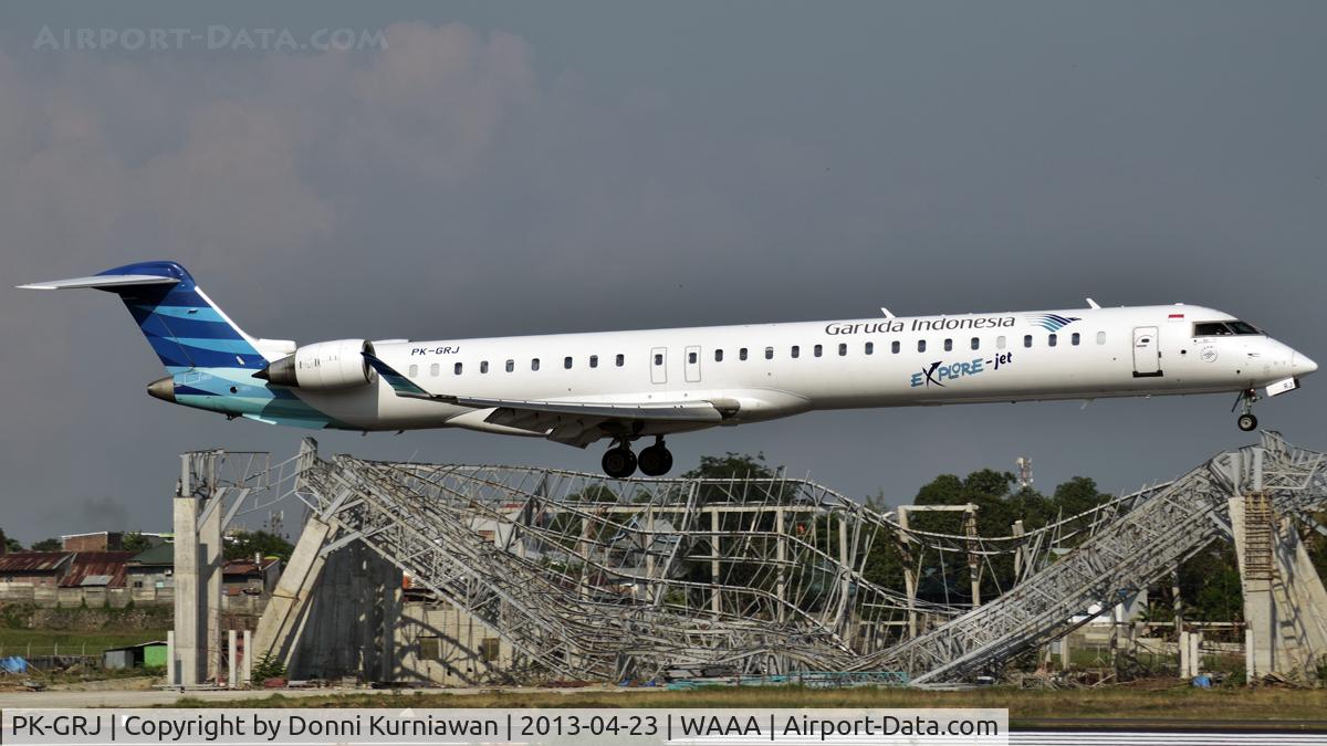 PK-GRJ, 2013 Bombardier CRJ-1000 (CL-600-2E25) C/N 19032, Bombardier CRJ1000