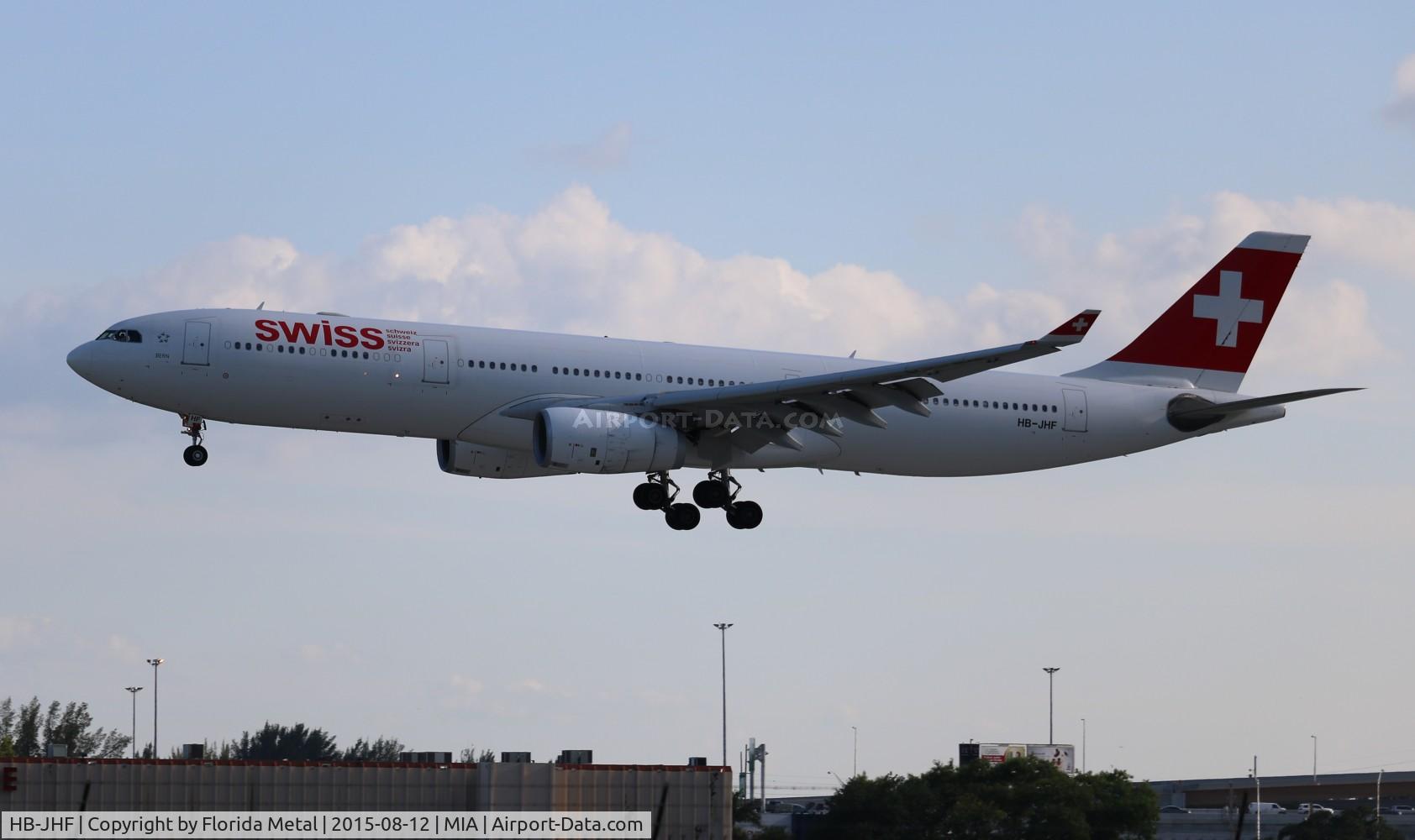 HB-JHF, 2010 Airbus A330-343X C/N 1089, Swiss
