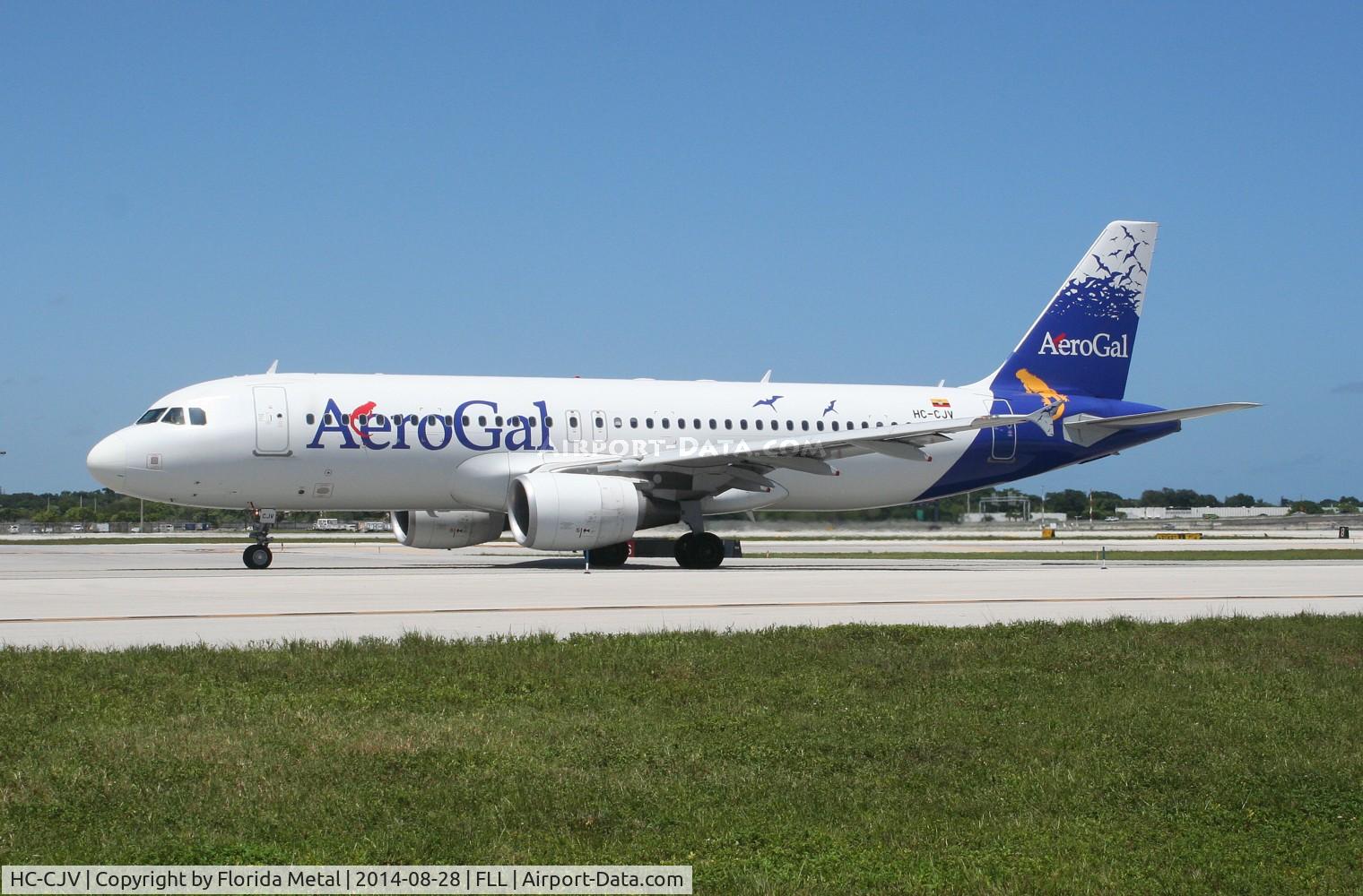 HC-CJV, 2010 Airbus A320-214 C/N 4547, Aerogal