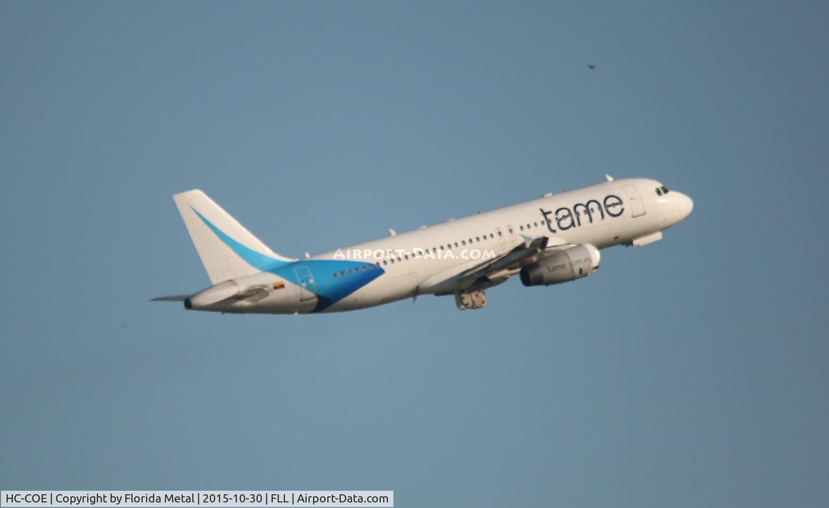 HC-COE, 2000 Airbus A320-233 C/N 1339, TAME A320