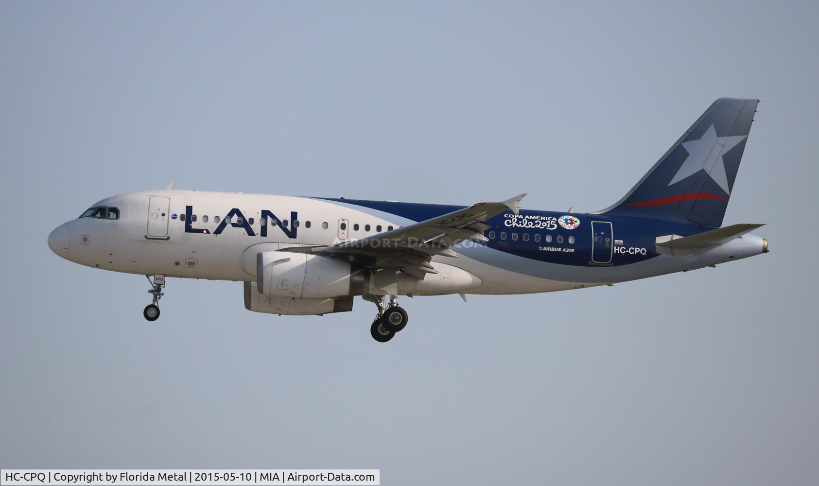 HC-CPQ, 2011 Airbus A319-132 C/N 4563, LAN Ecuador