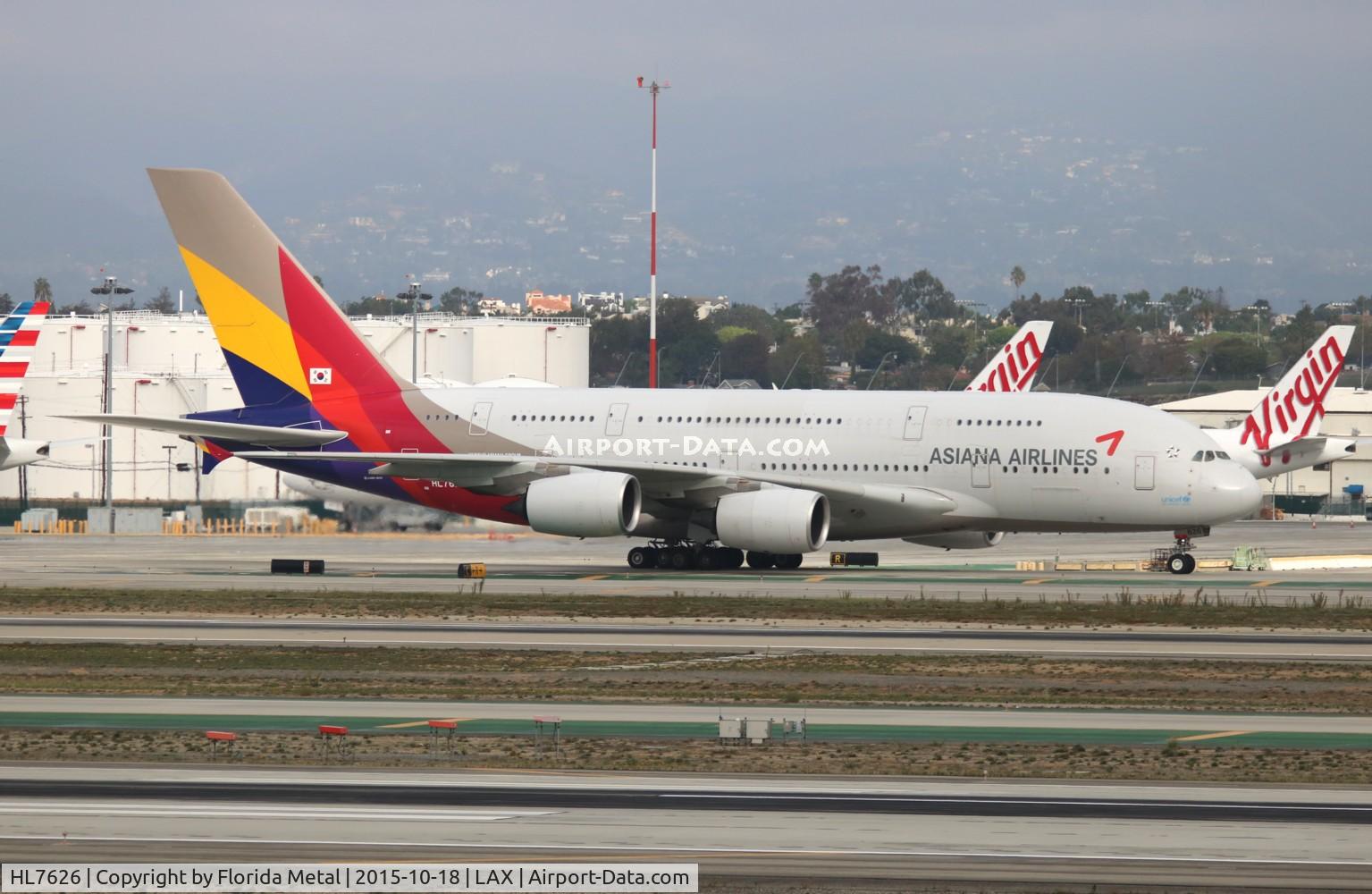 HL7626, 2013 Airbus A380-841 C/N 155, Asiana