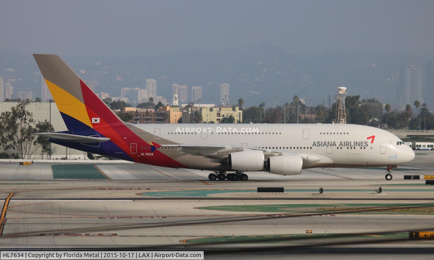 HL7634, 2014 Airbus A380-841 C/N 0179, Asiana