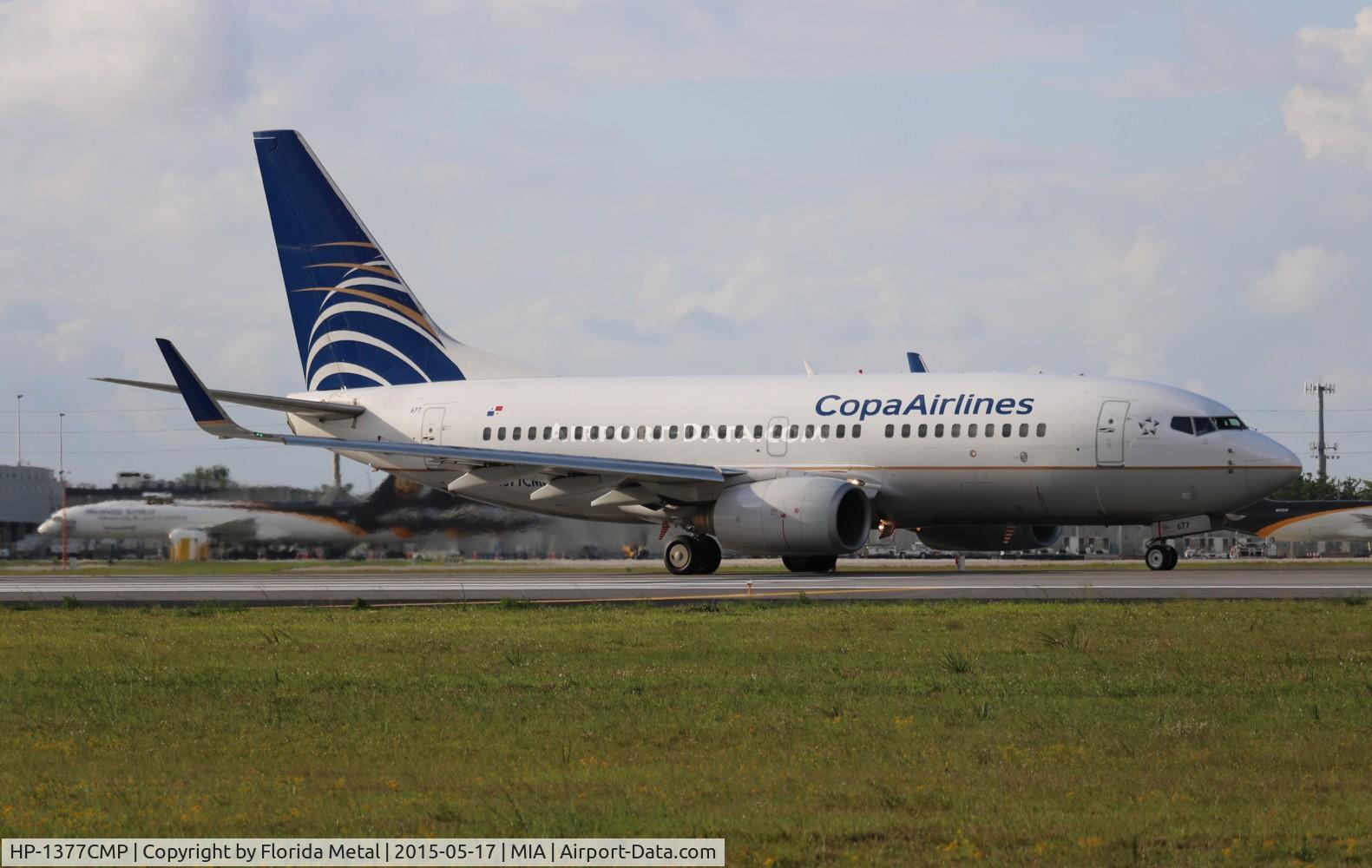 HP-1377CMP, 2002 Boeing 737-7V3 C/N 30462, Copa 737