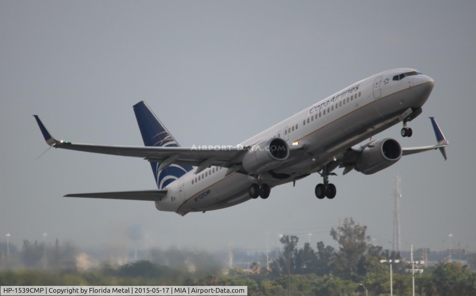 HP-1539CMP, 2010 Boeing 737-8V3 C/N 29667, Copa 737-800