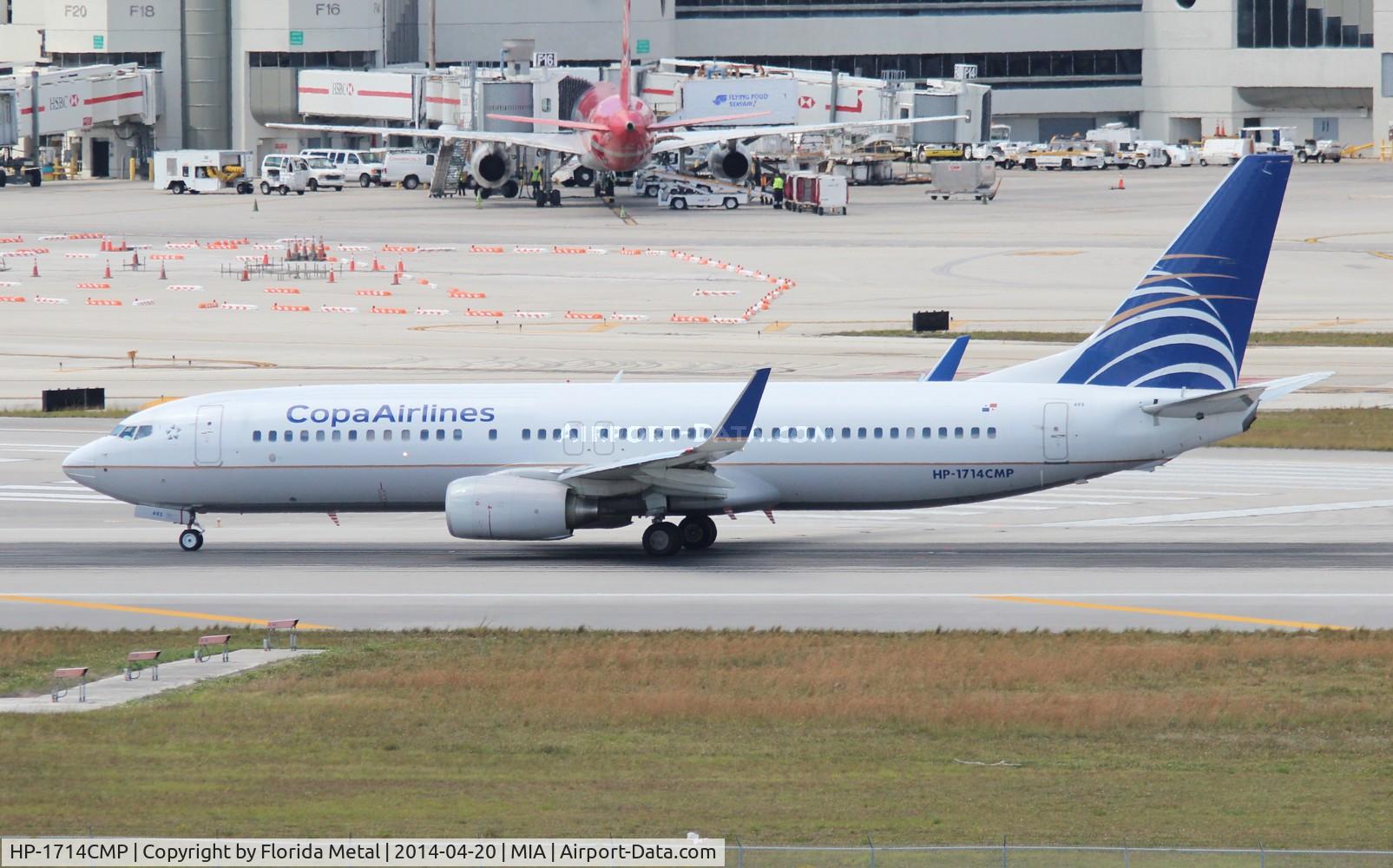 HP-1714CMP, 2010 Boeing 737-8V3 C/N 40891, Copa 737-800