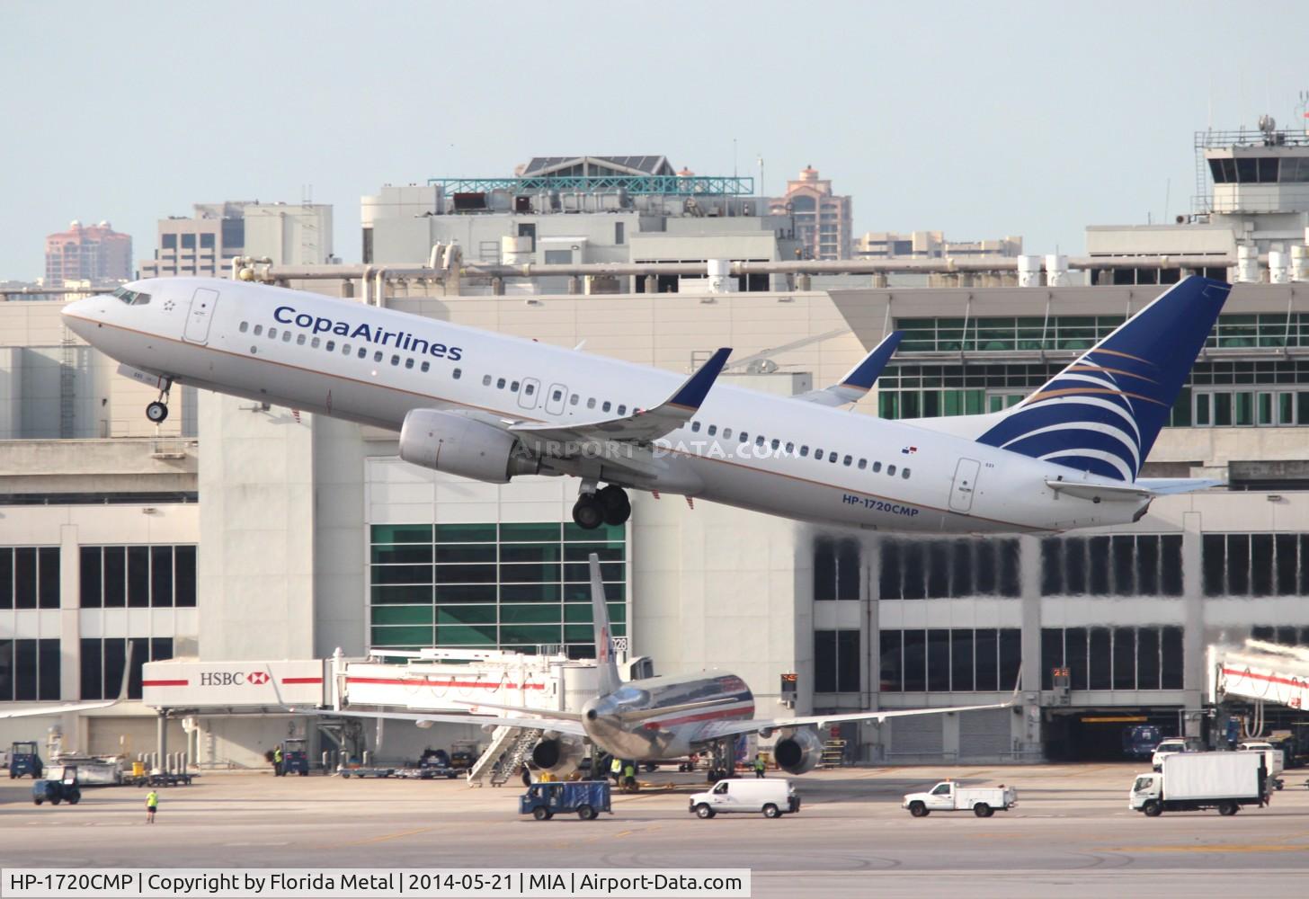 HP-1720CMP, 2011 Boeing 737-8V3 C/N 37958, Copa 737-800