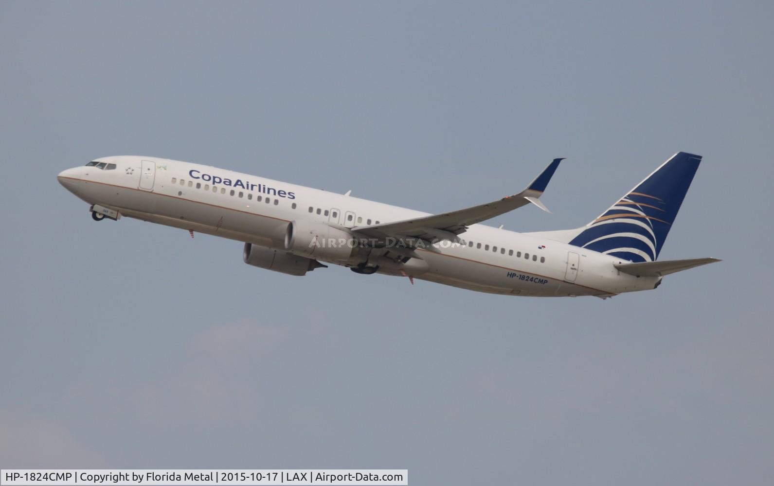 HP-1824CMP, 2012 Boeing 737-86N C/N 39399, Copa 737-800