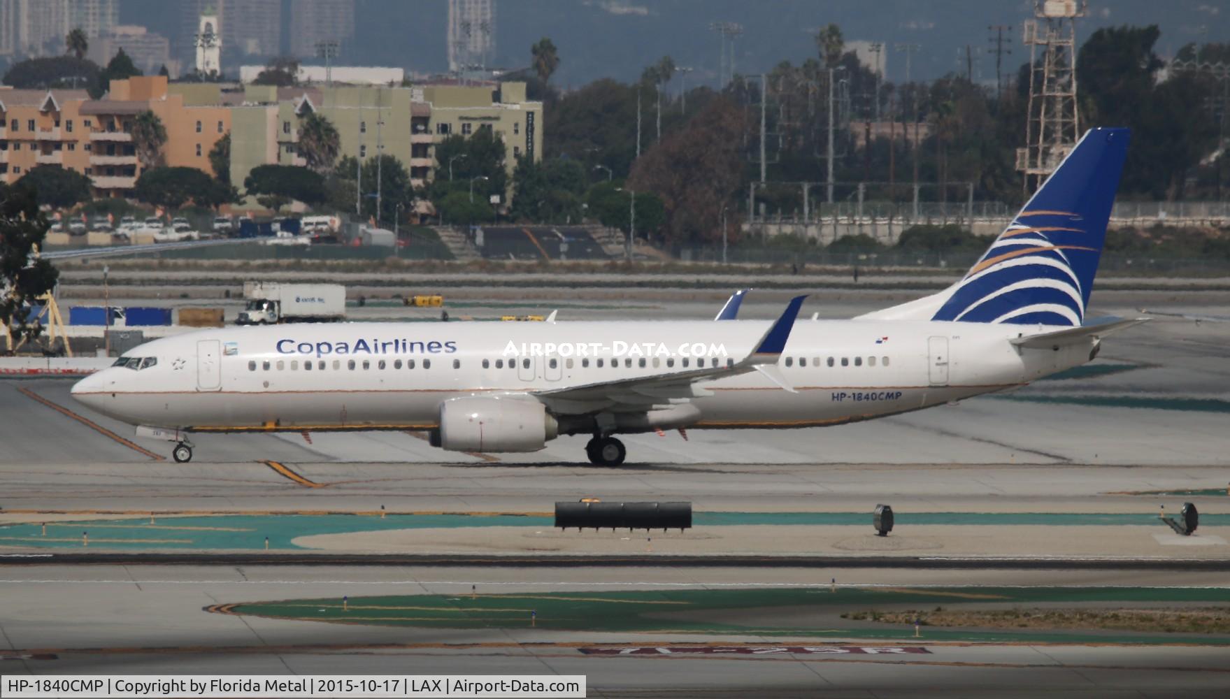 HP-1840CMP, 2014 Boeing 737-8V3 C/N 44155, Copa 737-800