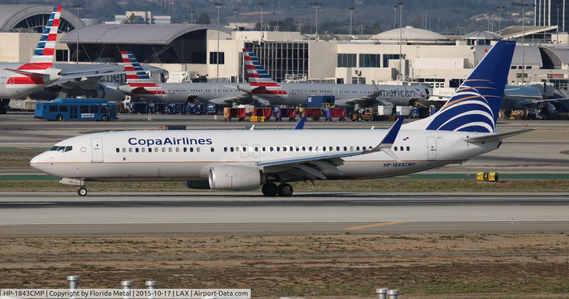 HP-1843CMP, 2014 Boeing 737-8V3 C/N 40785, Copa 737-800