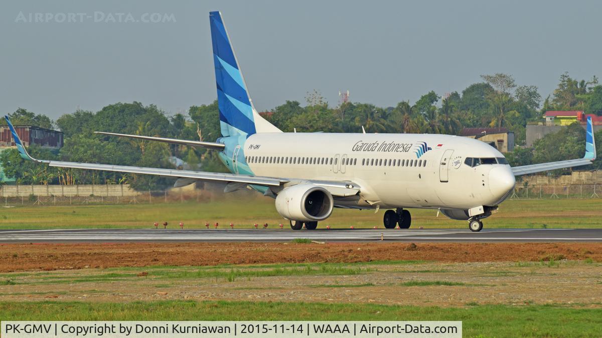 PK-GMV, 2012 Boeing 737-8U3 C/N 38074, .