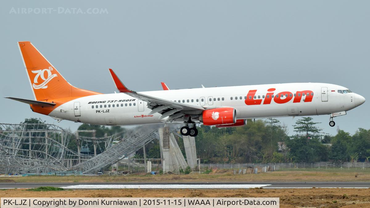 PK-LJZ, 2012 Boeing 737-9GP/ER C/N 37296, .-.-.