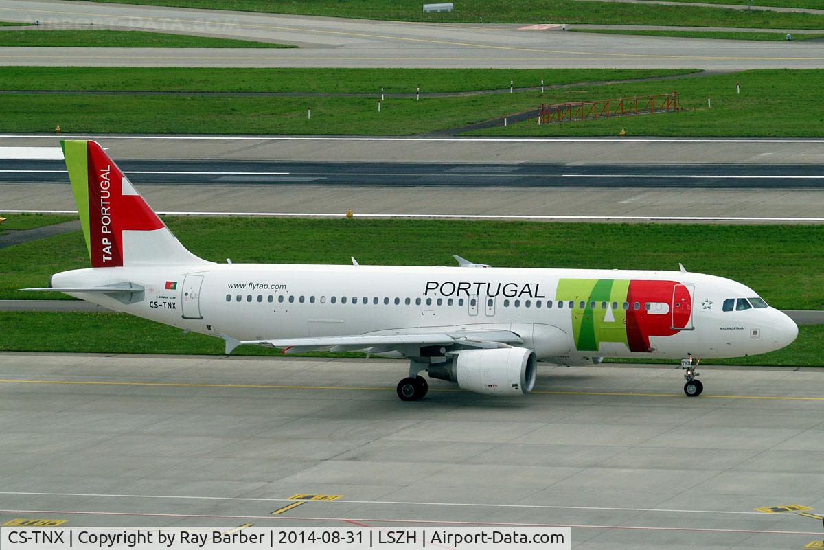 CS-TNX, 2006 Airbus A320-214 C/N 2822, Airbus A320-214 [2822] (TAP Portugal) Zurich~HB 31/08/2014