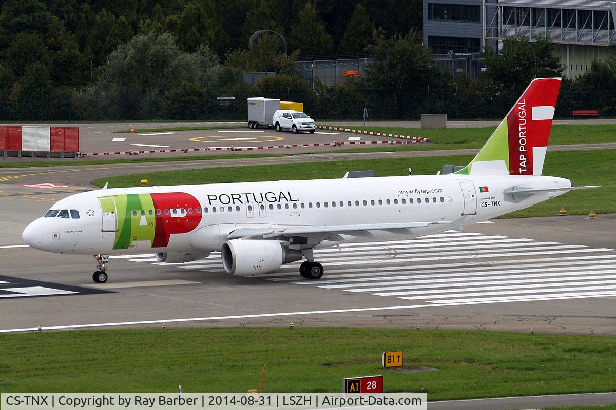 CS-TNX, 2006 Airbus A320-214 C/N 2822, Airbus A320-214 [2822] (TAP Portugal) Zurich~HB 31/08/2014