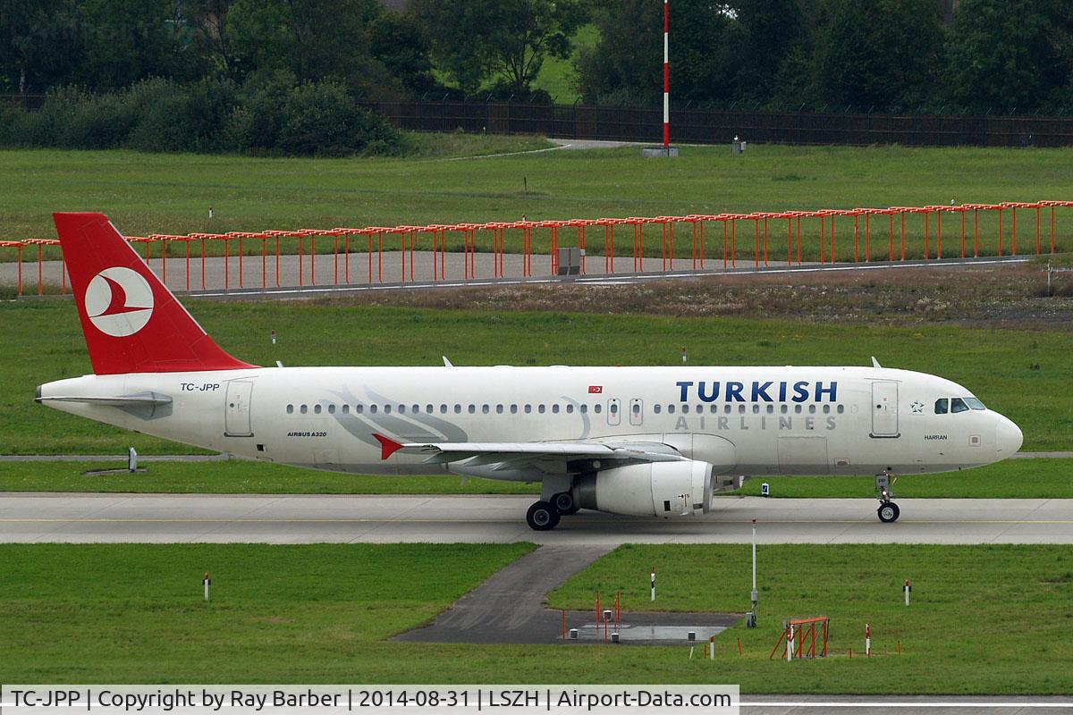 TC-JPP, 2008 Airbus A320-232 C/N 3603, Airbus A320-232 [3603] (THY Turkish Airlines) Zurich~HB 31/08/2014